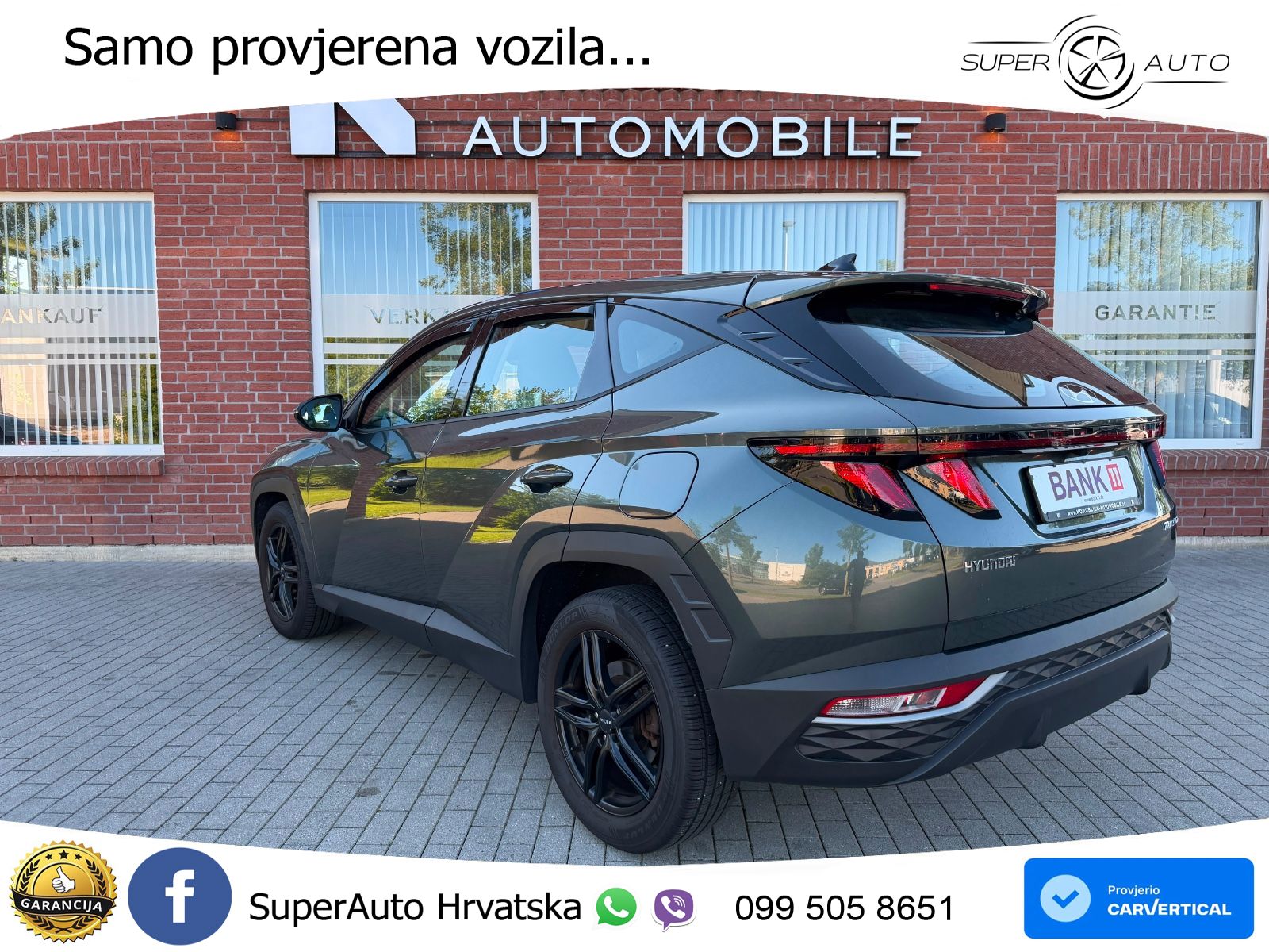 Hyundai Tucson 1.6 T-GDI Select 150 KS, LED+TEM+GR SJED+KAM