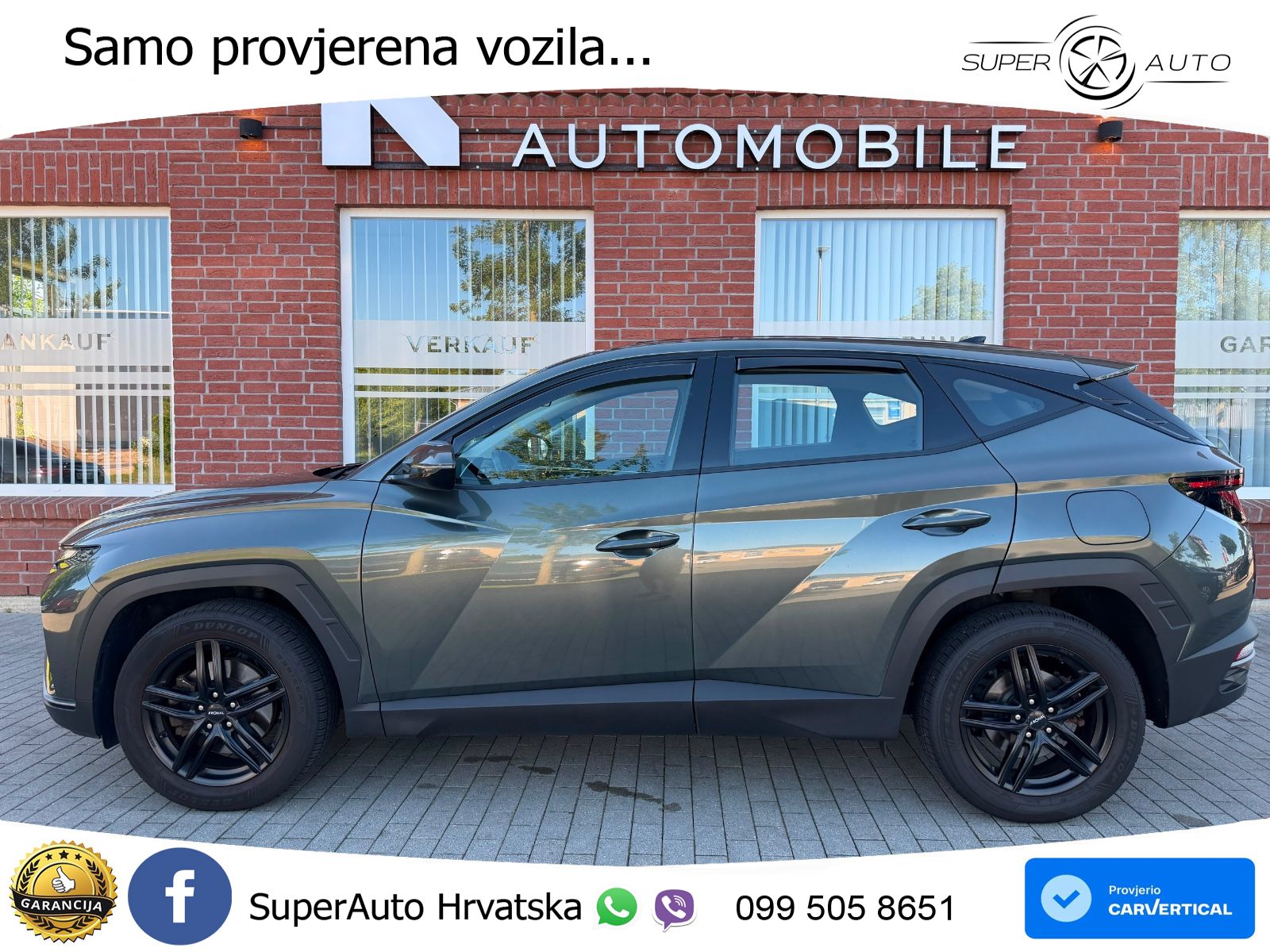 Hyundai Tucson 1.6 T-GDI Select 150 KS, LED+TEM+GR SJED+KAM