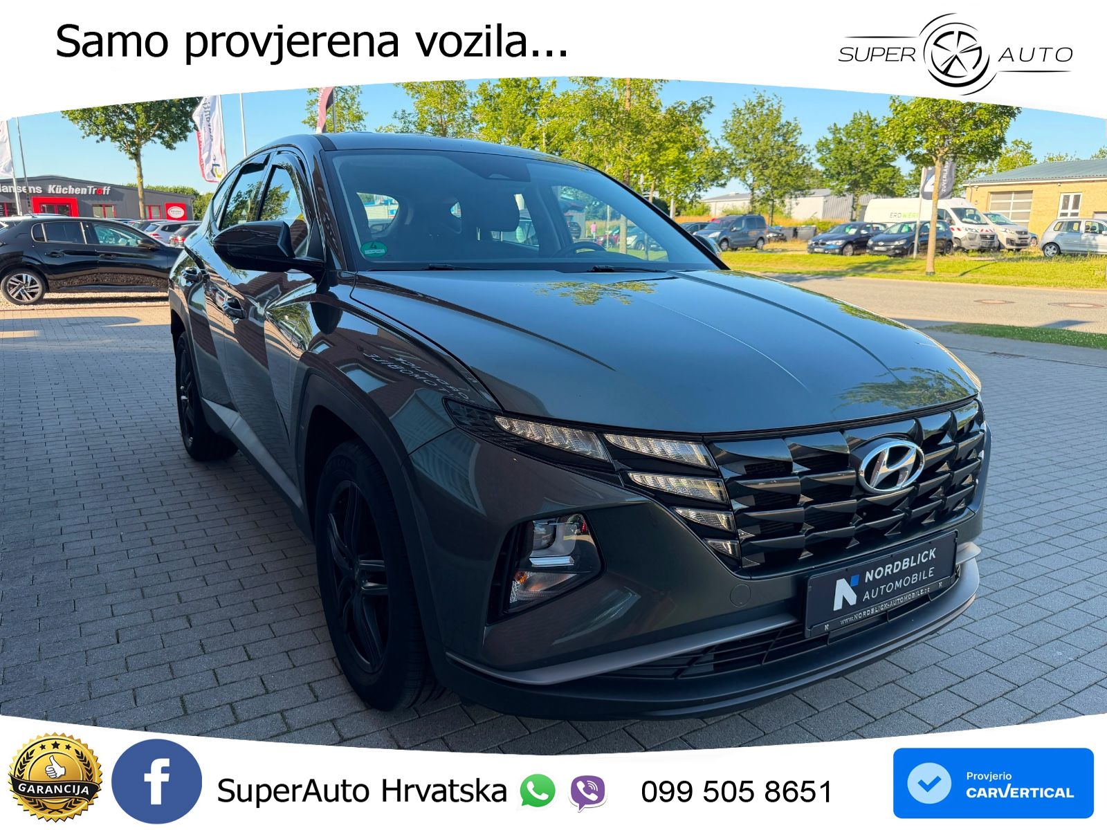 Hyundai Tucson 1.6 T-GDI Select 150 KS, LED+TEM+GR SJED+KAM