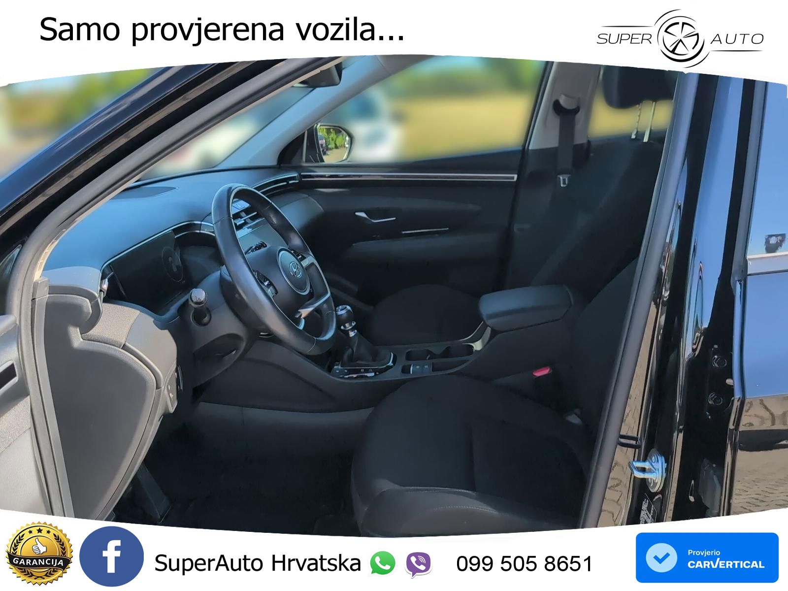 Hyundai Tucson 1.6 T-GDI Trend 150 KS, LED+ACC+GR SJED+KAM+VIRT
