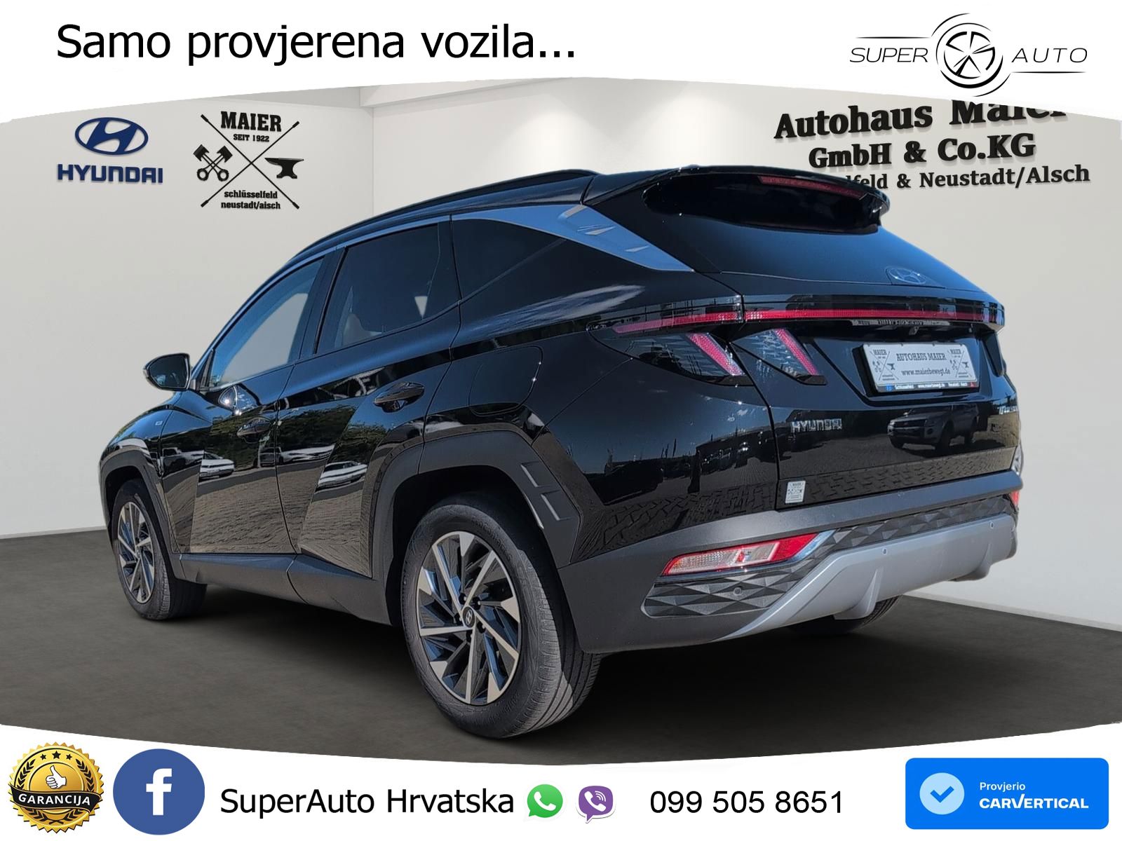 Hyundai Tucson 1.6 T-GDI Trend 150 KS, LED+ACC+GR SJED+KAM+VIRT