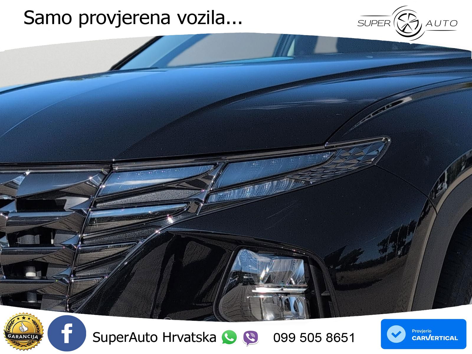 Hyundai Tucson 1.6 T-GDI Trend 150 KS, LED+ACC+GR SJED+KAM+VIRT