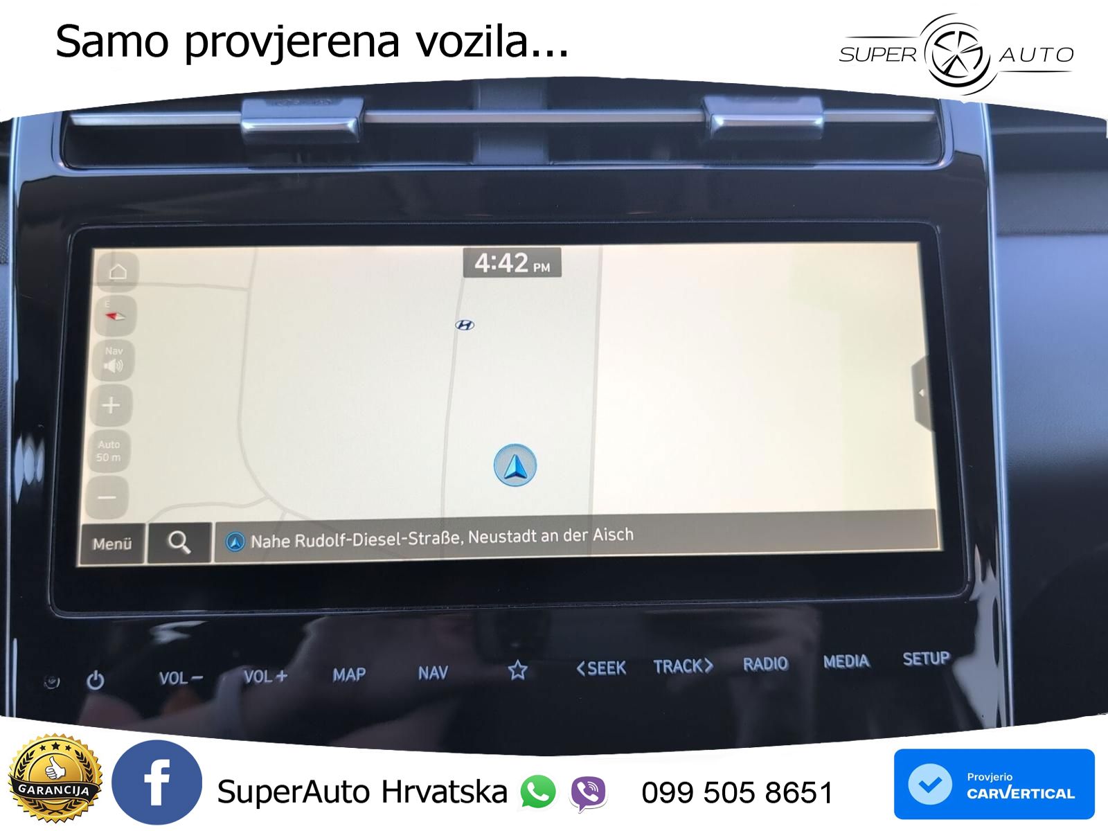 Hyundai Tucson 1.6 T-GDI Trend 150 KS, LED+ACC+GR SJED+KAM+VIRT