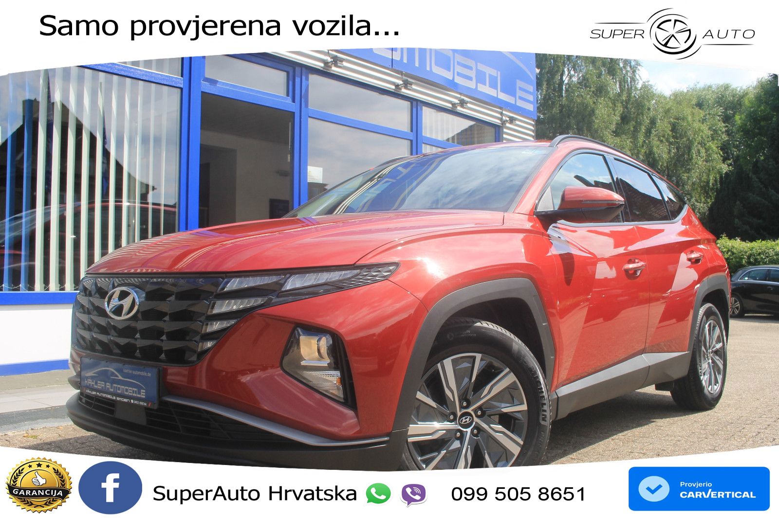 Hyundai Tucson 1.6 T-GDI Essential 150 KS, LED+TEM+GR SJED+KAM+VIRT+PDC