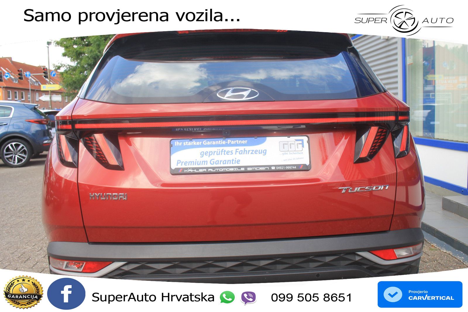 Hyundai Tucson 1.6 T-GDI Essential 150 KS, LED+TEM+GR SJED+KAM+VIRT+PDC
