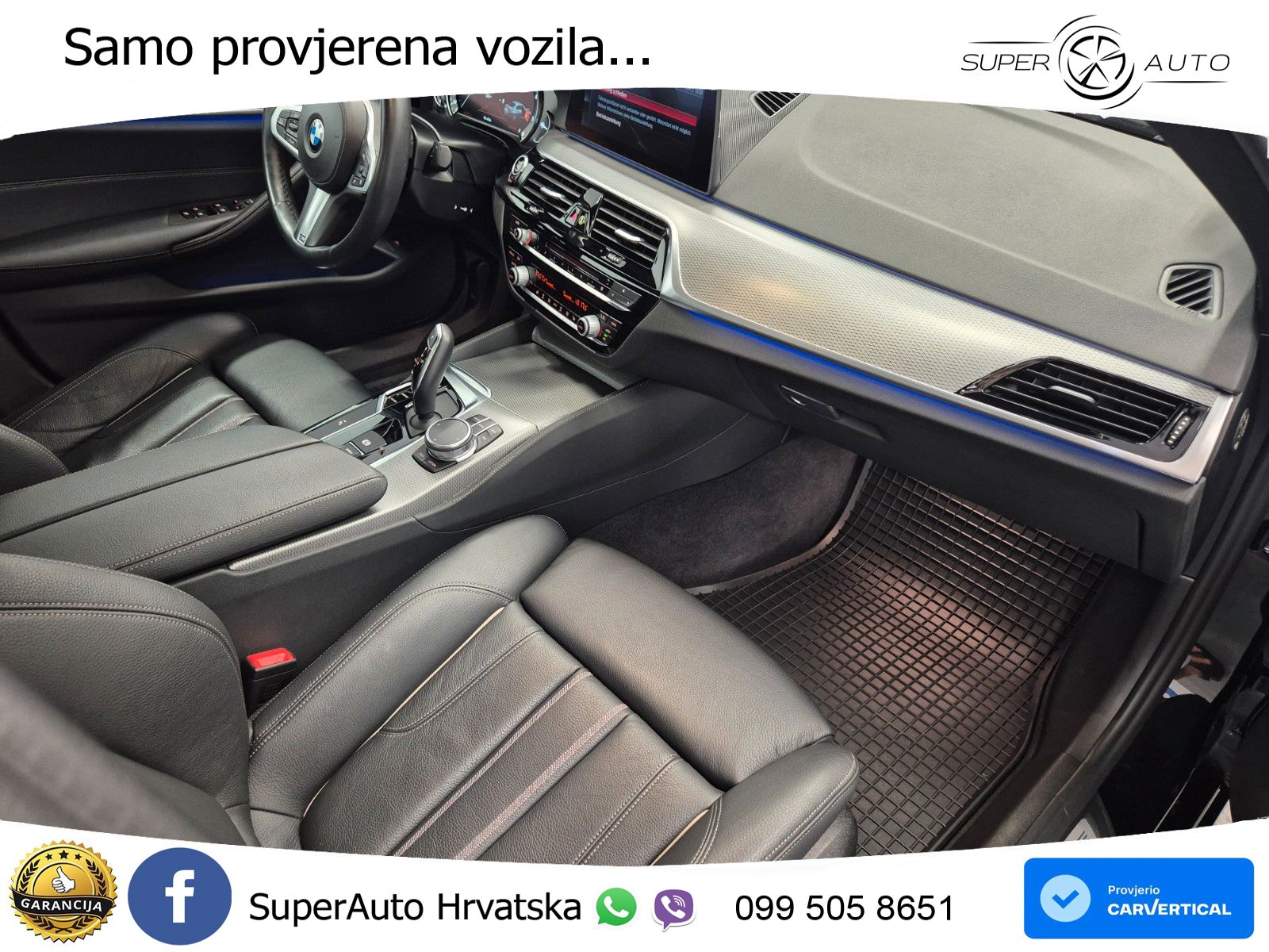 BMW 520d Aut. M Sport 190 KS, KAM+VIRT+GR SJED+HEAD+LED