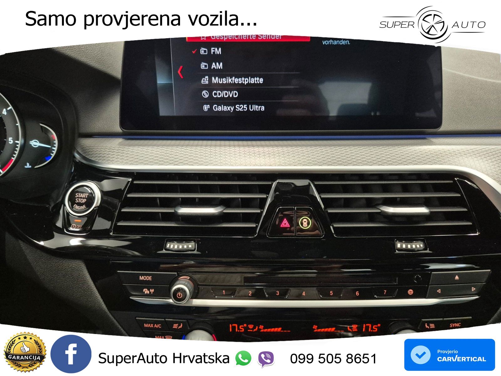 BMW 520d Aut. M Sport 190 KS, KAM+VIRT+GR SJED+HEAD+LED