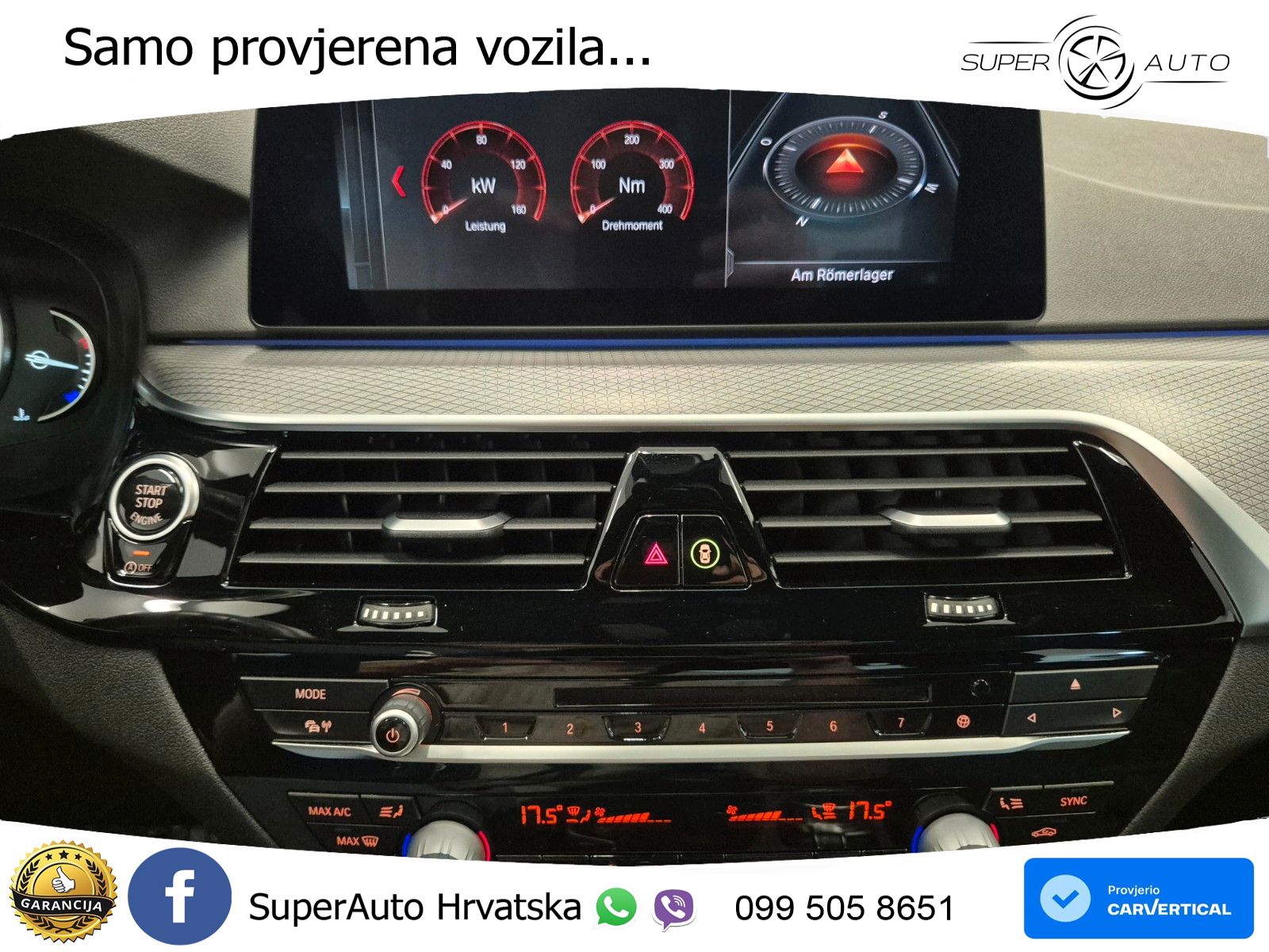 BMW 520d Aut. M Sport 190 KS, KAM+VIRT+GR SJED+HEAD+LED