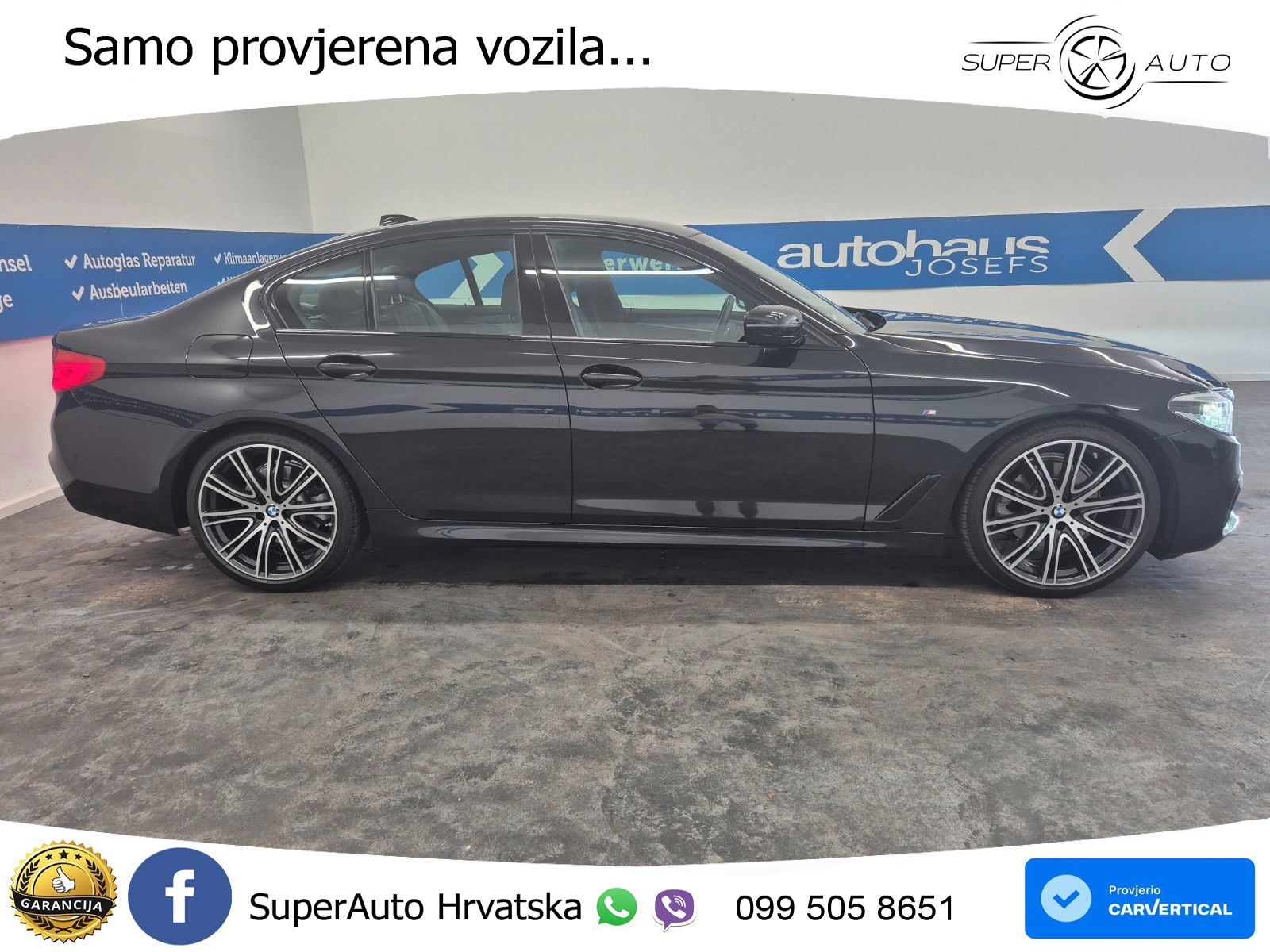 BMW 520d Aut. M Sport 190 KS, KAM+VIRT+GR SJED+HEAD+LED
