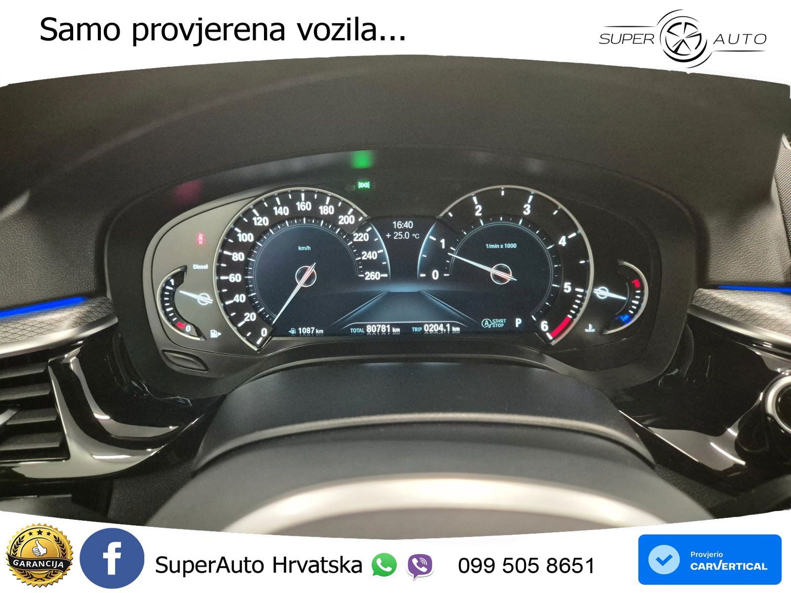 BMW 520d Aut. M Sport 190 KS, KAM+VIRT+GR SJED+HEAD+LED