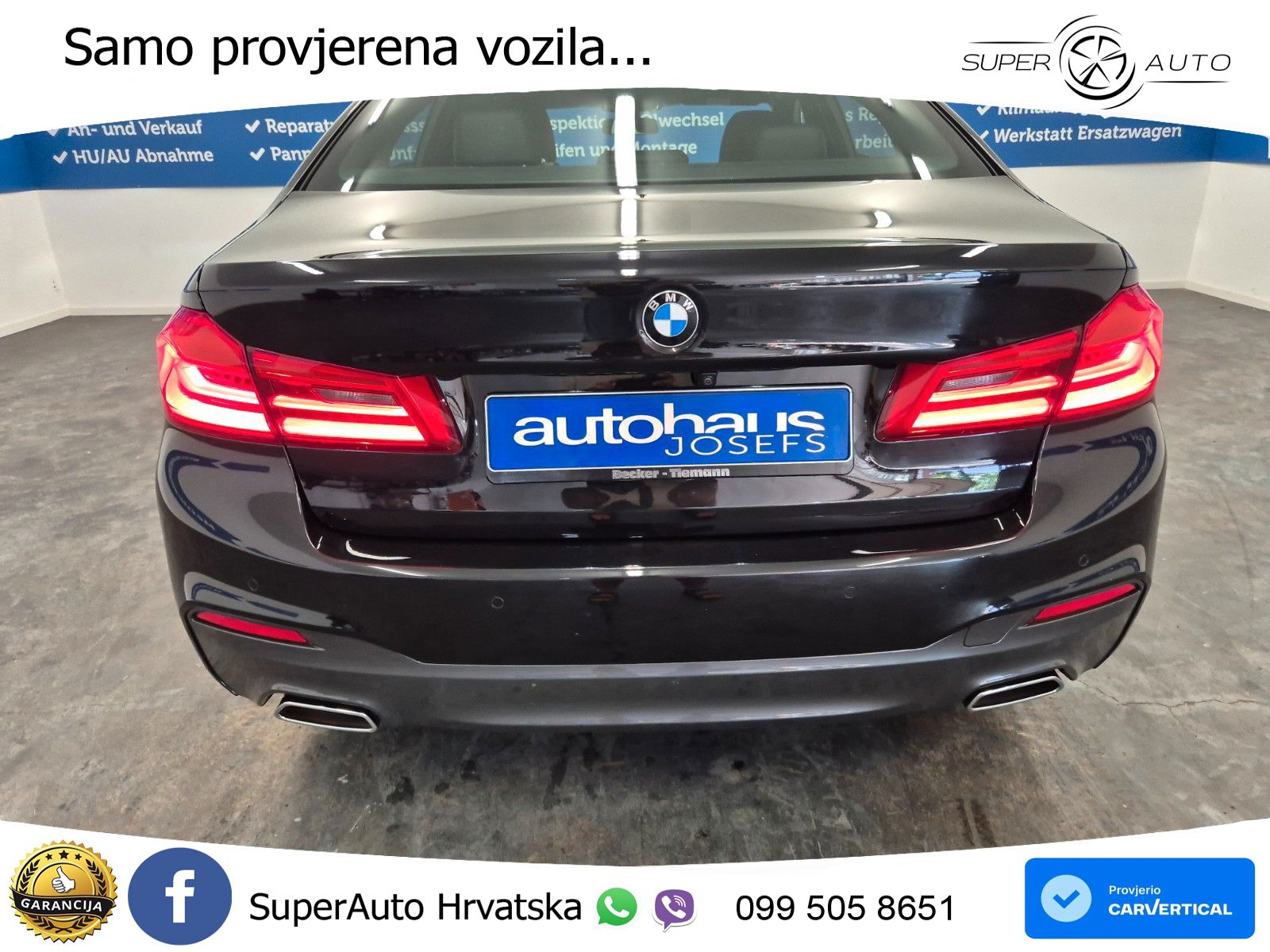 BMW 520d Aut. M Sport 190 KS, KAM+VIRT+GR SJED+HEAD+LED