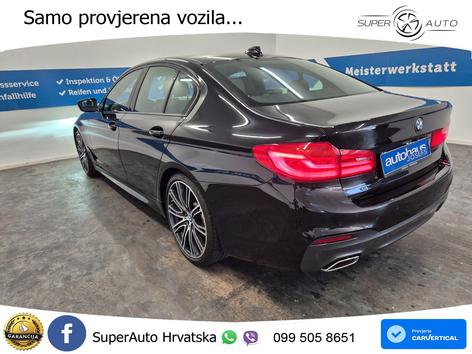BMW 520d Aut. M Sport 190 KS, KAM+VIRT+GR SJED+HEAD+LED