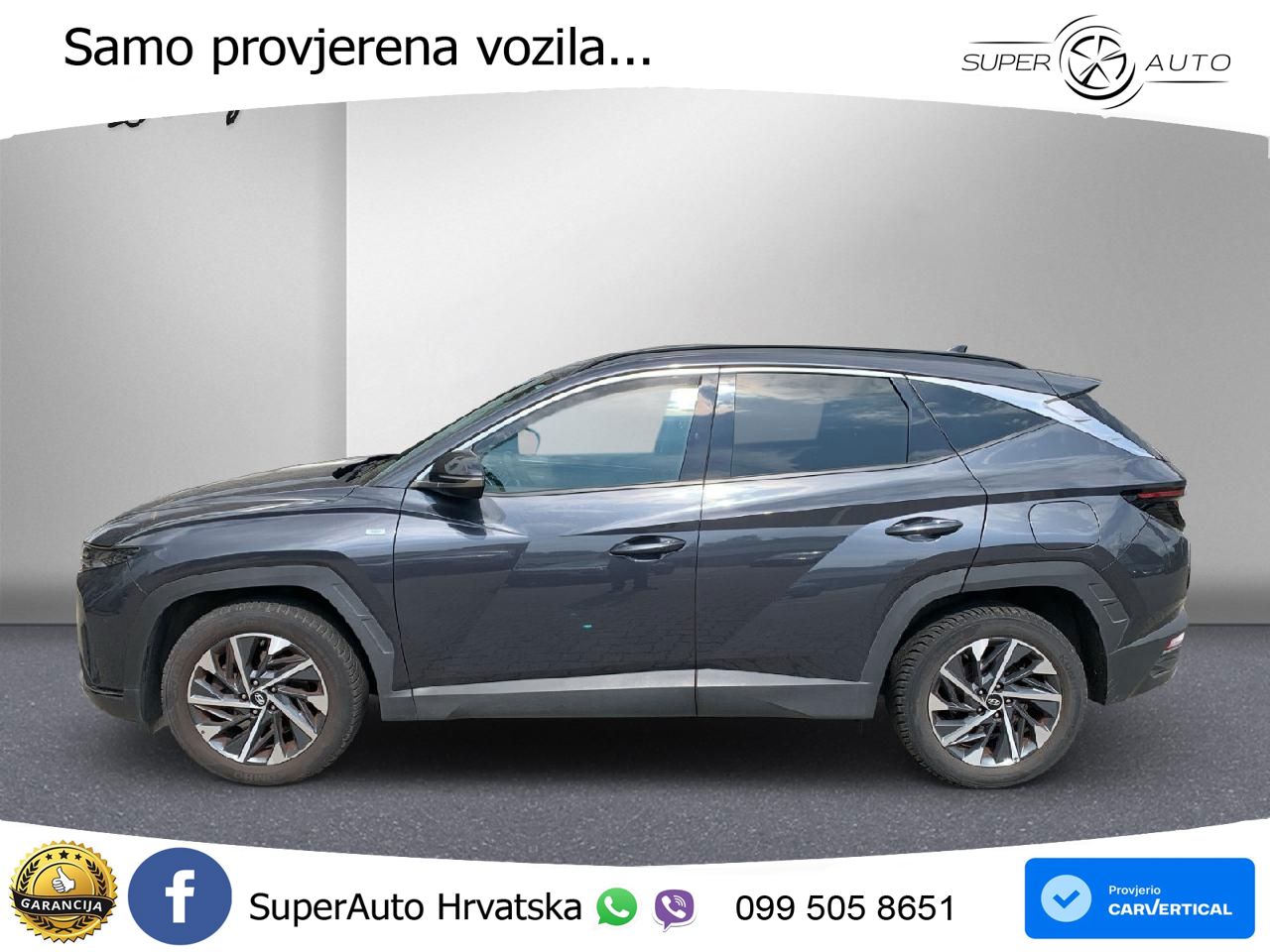 Hyundai Tucson 1.6 T-GDI Trend 150 KS, LED+ACC+GR SJED+KAM+VIRT+PDC