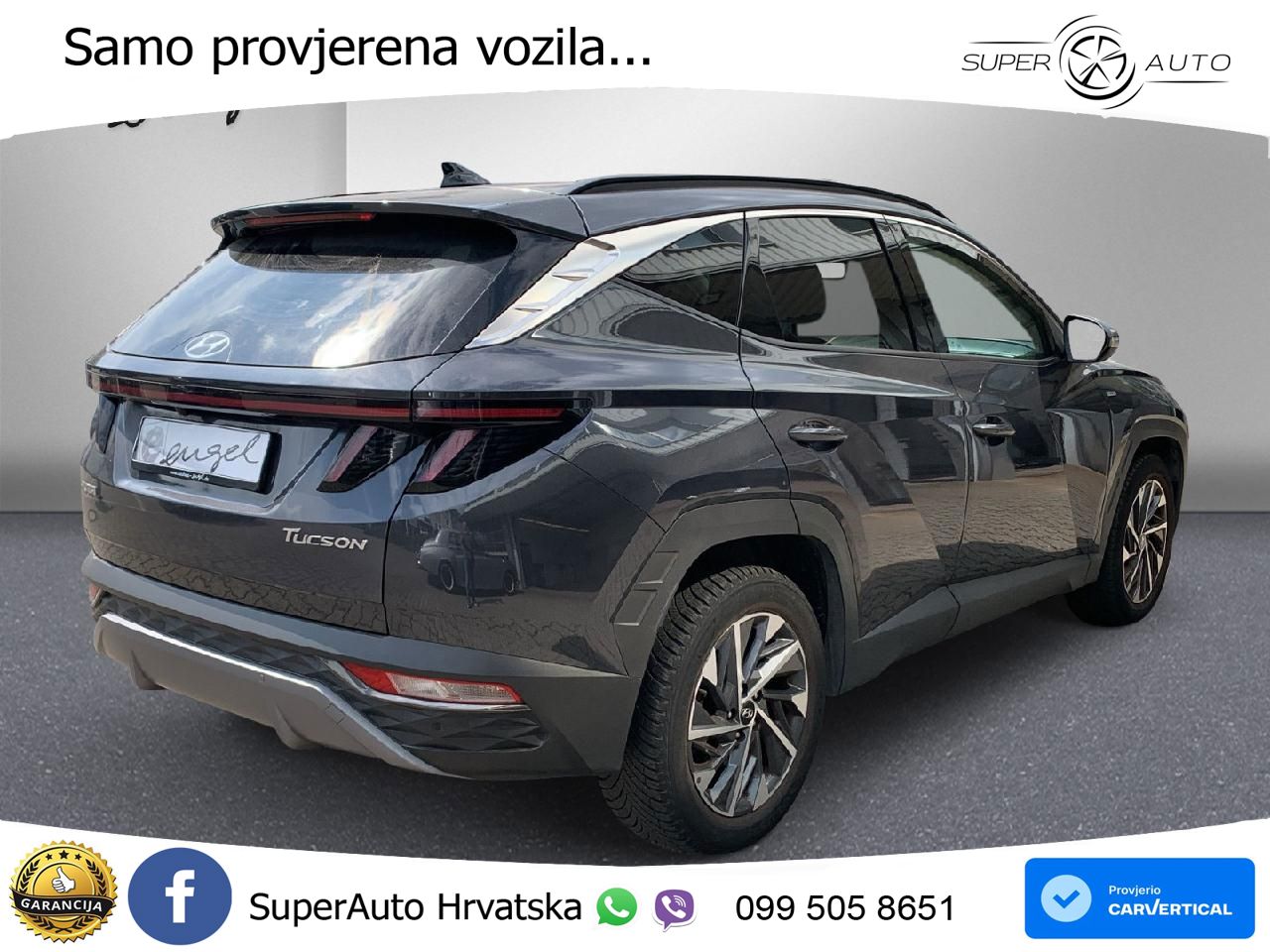 Hyundai Tucson 1.6 T-GDI Trend 150 KS, LED+ACC+GR SJED+KAM+VIRT+PDC
