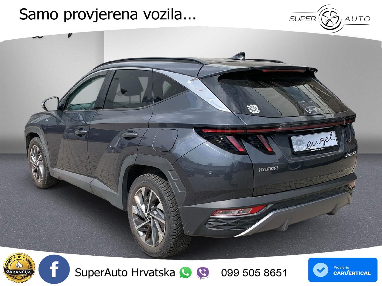 Hyundai Tucson 1.6 T-GDI Trend 150 KS, LED+ACC+GR SJED+KAM+VIRT+PDC