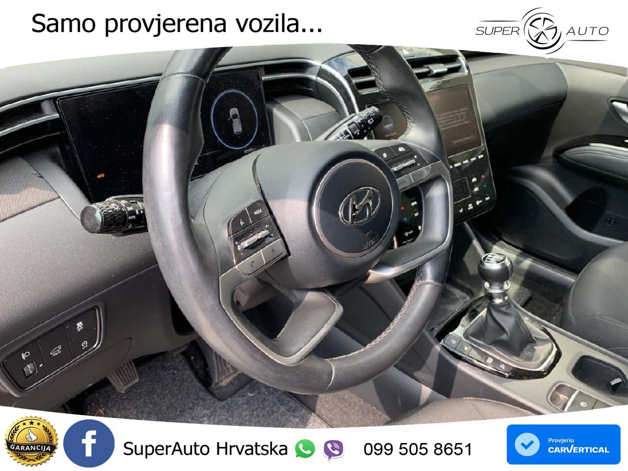 Hyundai Tucson 1.6 T-GDI Trend 150 KS, LED+ACC+GR SJED+KAM+VIRT+PDC