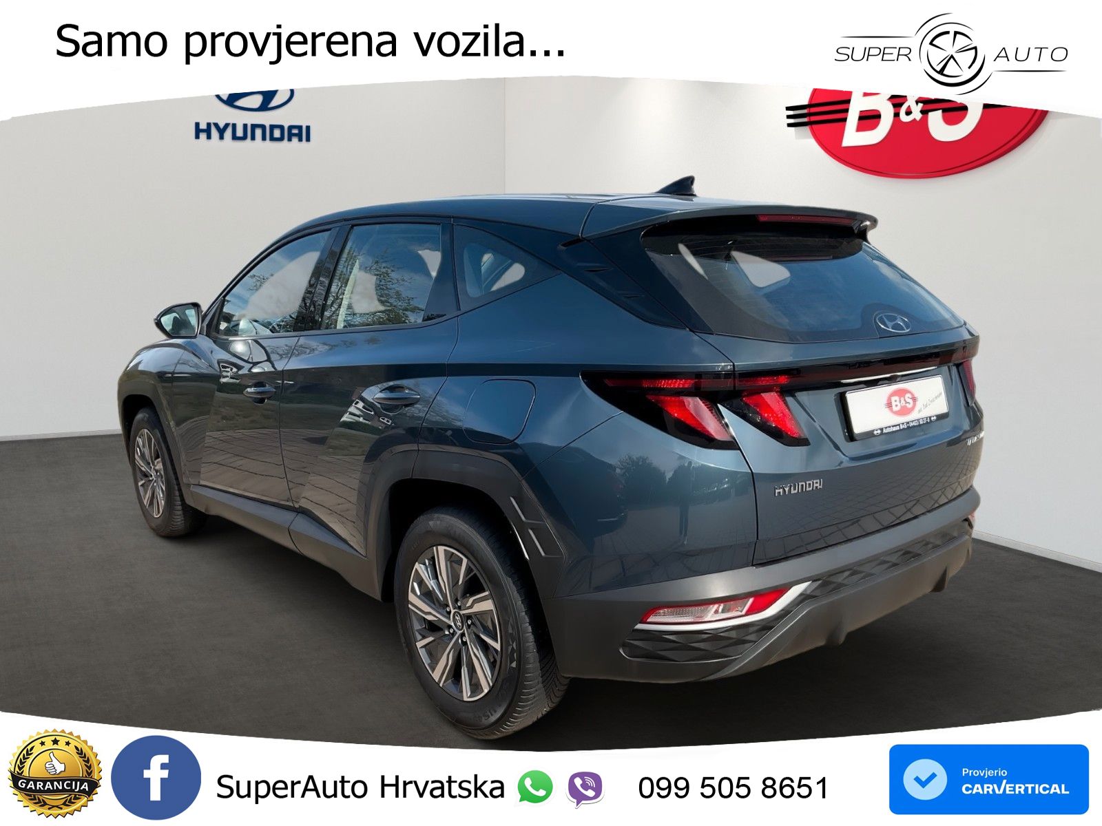 Hyundai Tucson 1.6 T-GDI 150 KS, TEM+GR SJED+KAM+PDC