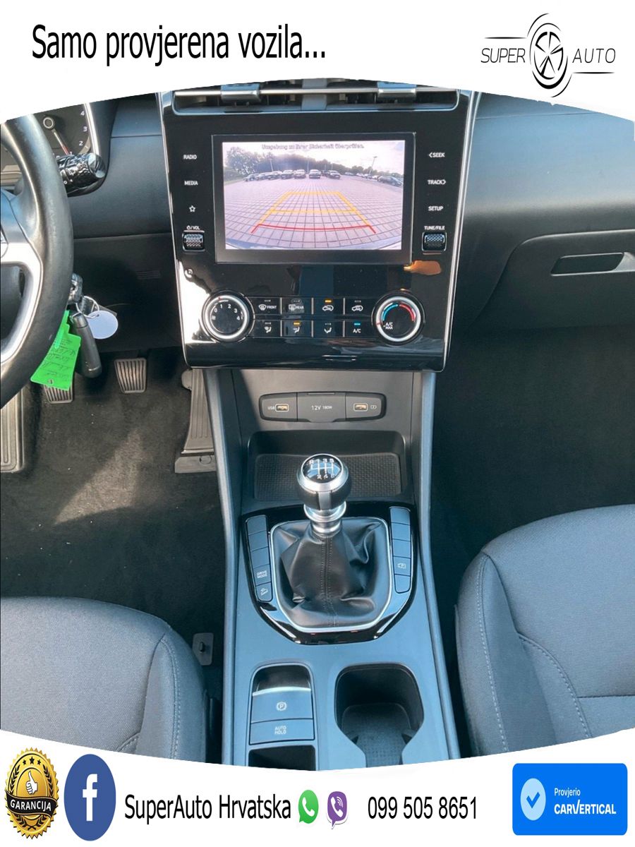 Hyundai Tucson 1.6 T-GDI 150 KS, TEM+GR SJED+KAM+PDC