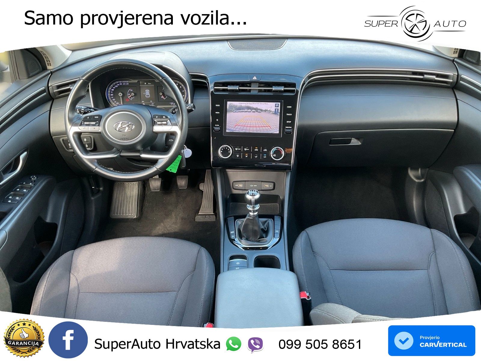 Hyundai Tucson 1.6 T-GDI 150 KS, TEM+GR SJED+KAM+PDC
