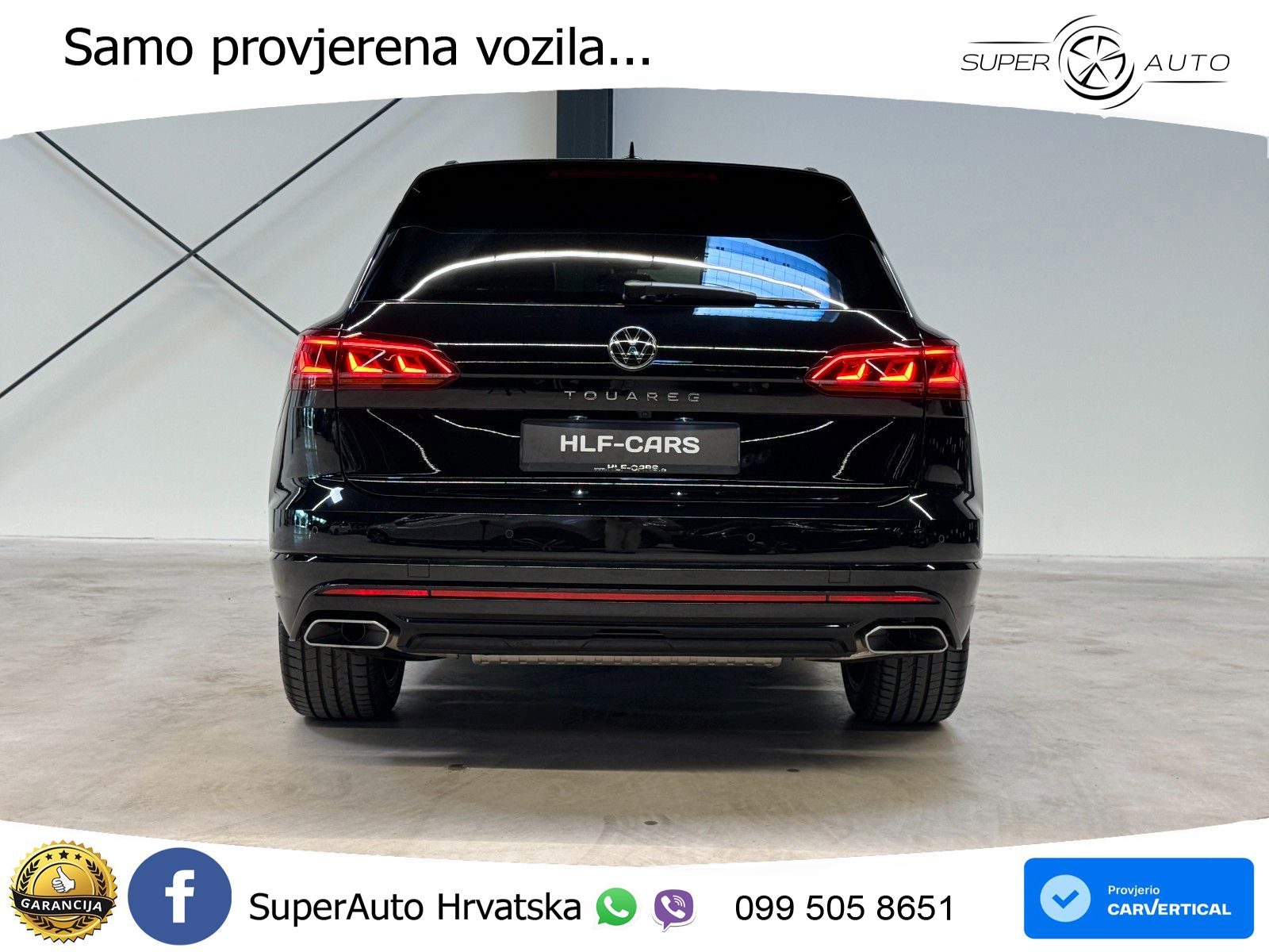 VW Touareg 3.0 TDI V6 4M Aut. R line 231 KS, ZRAČNI+MATRIX+ACC+4xGR SJED+360+PDC