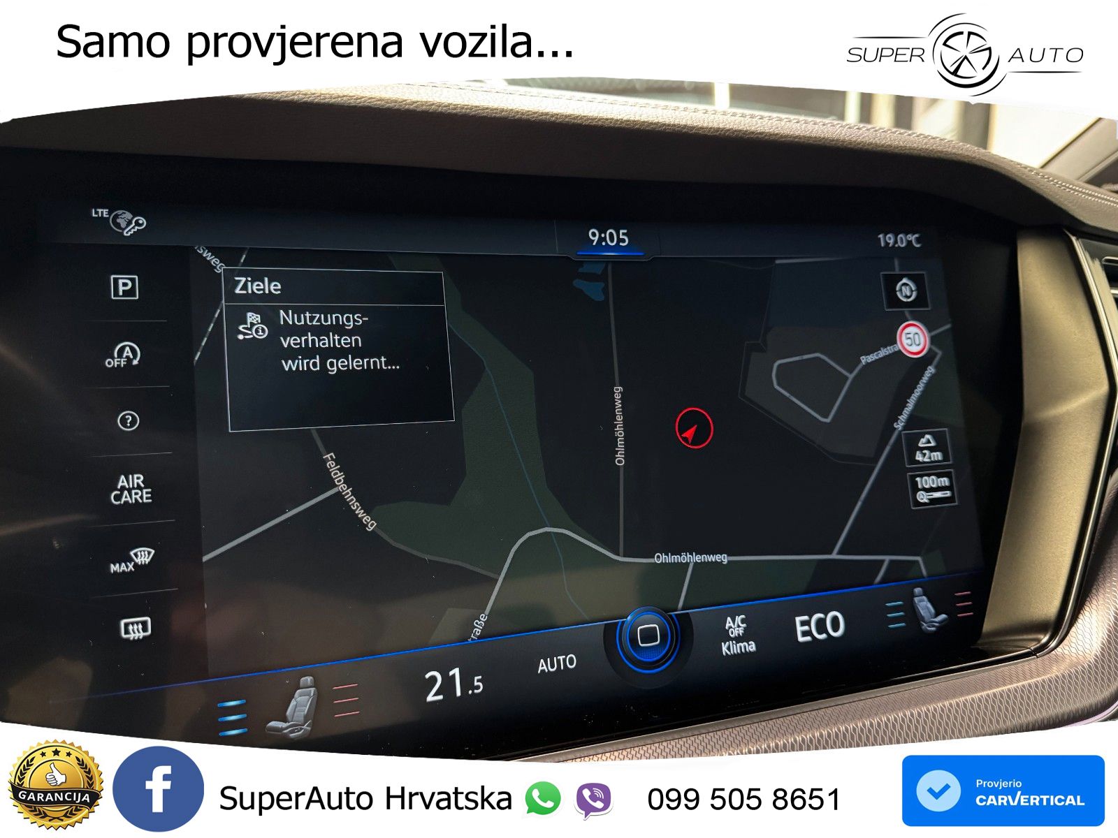 VW Touareg 3.0 TDI V6 4M Aut. R line 231 KS, ZRAČNI+MATRIX+ACC+4xGR SJED+360+PDC