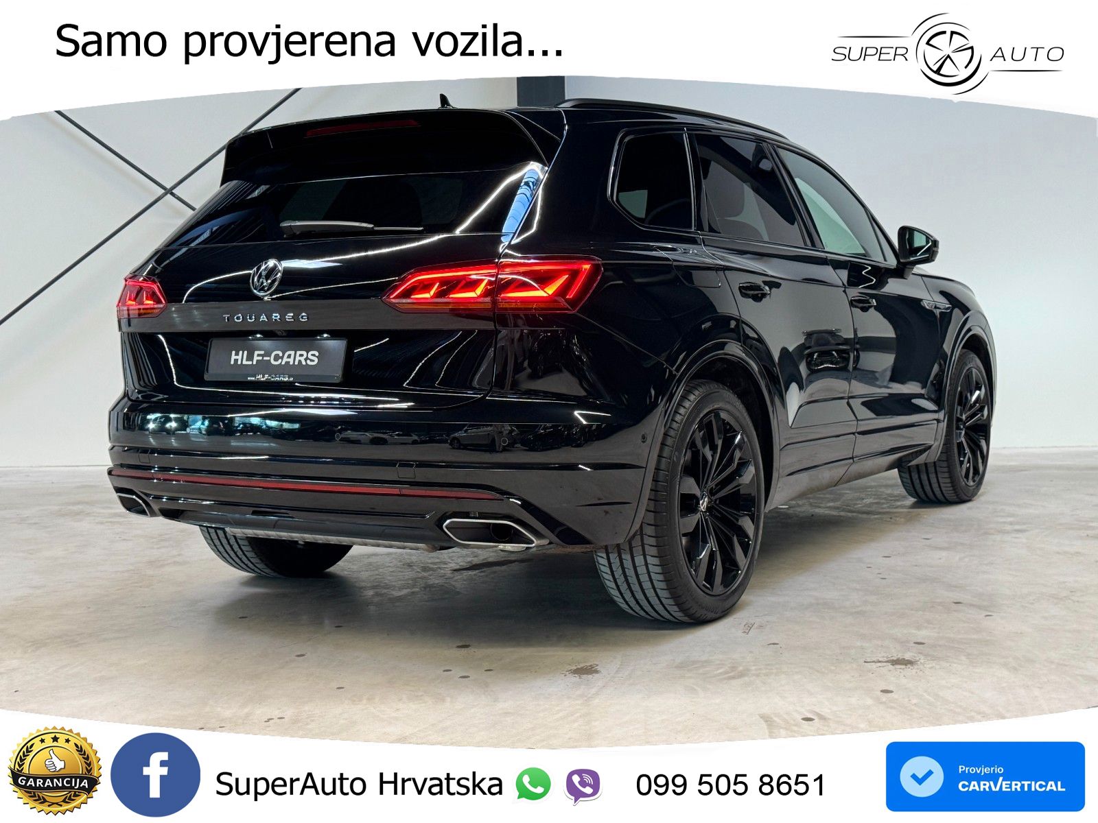VW Touareg 3.0 TDI V6 4M Aut. R line 231 KS, ZRAČNI+MATRIX+ACC+4xGR SJED+360+PDC