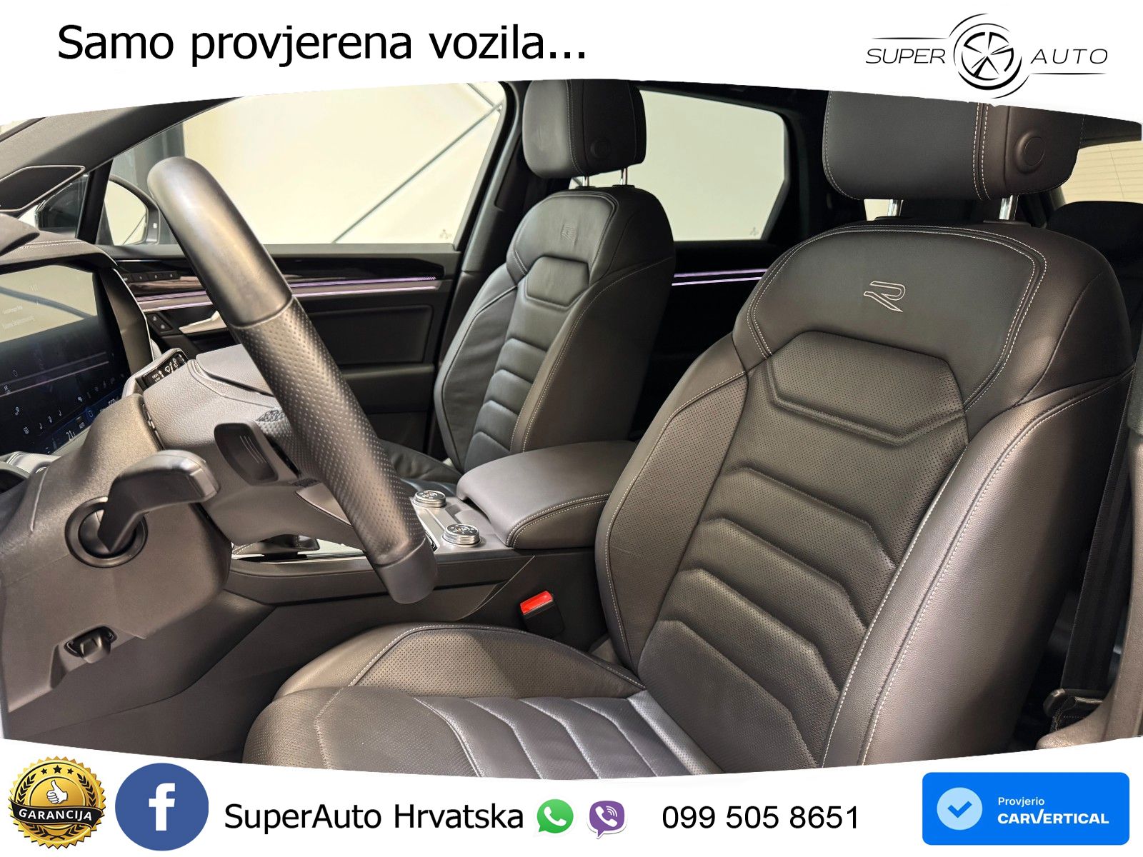 VW Touareg 3.0 TDI V6 4M Aut. R line 231 KS, ZRAČNI+MATRIX+ACC+4xGR SJED+360+PDC