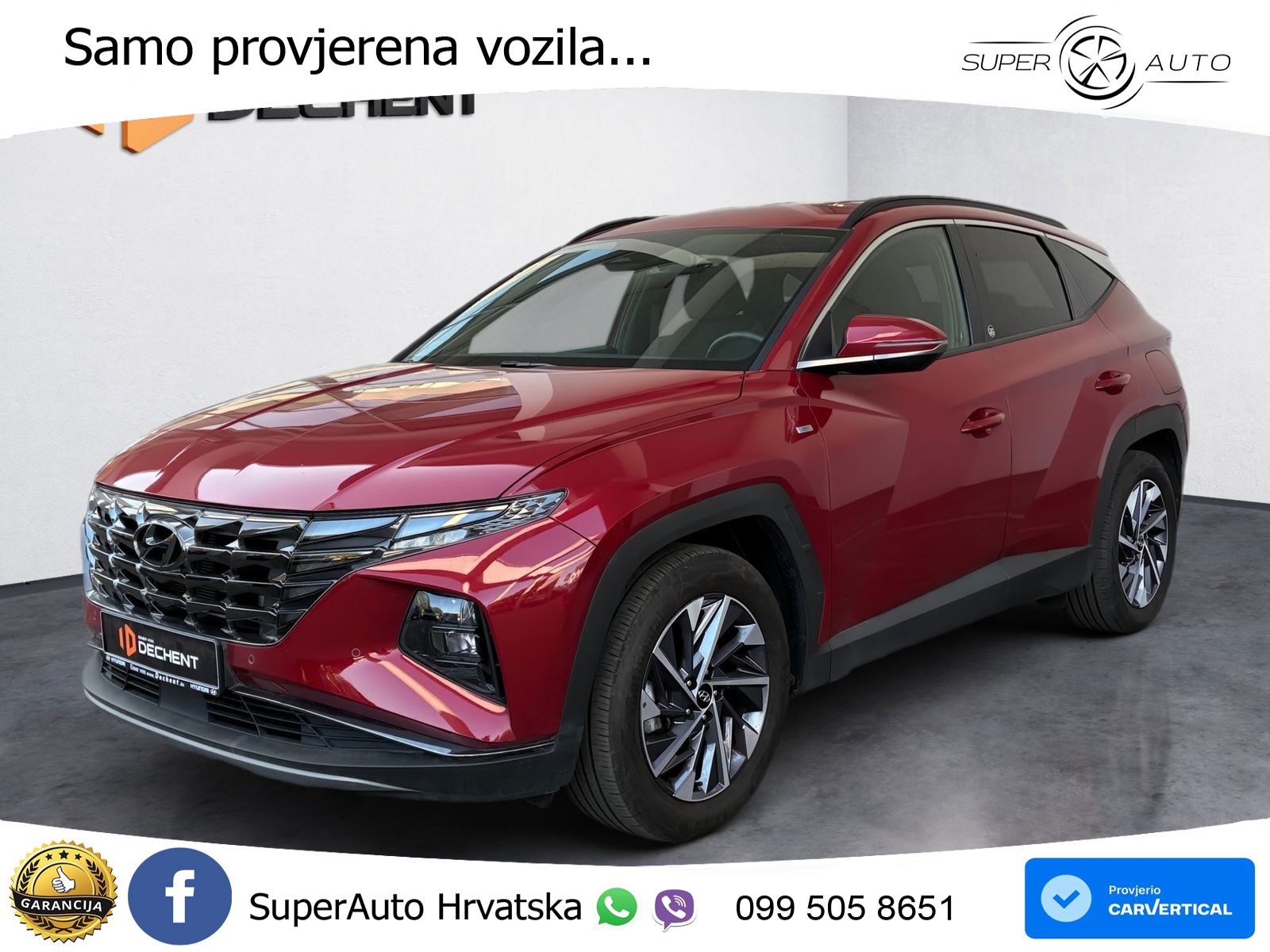Hyundai Tucson 1.6 T-GDI DCT Edition 30+ 150 KS, LED+ACC+GR SJED+KAM+VIRT