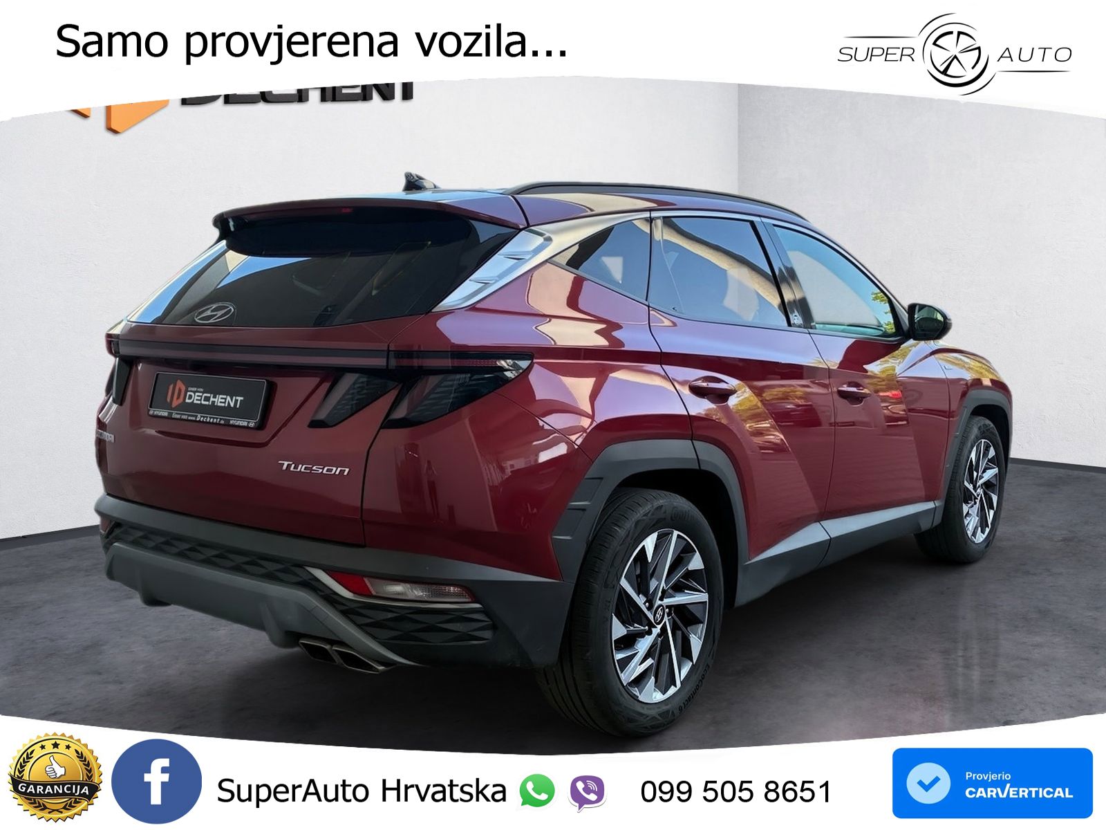 Hyundai Tucson 1.6 T-GDI DCT Edition 30+ 150 KS, LED+ACC+GR SJED+KAM+VIRT