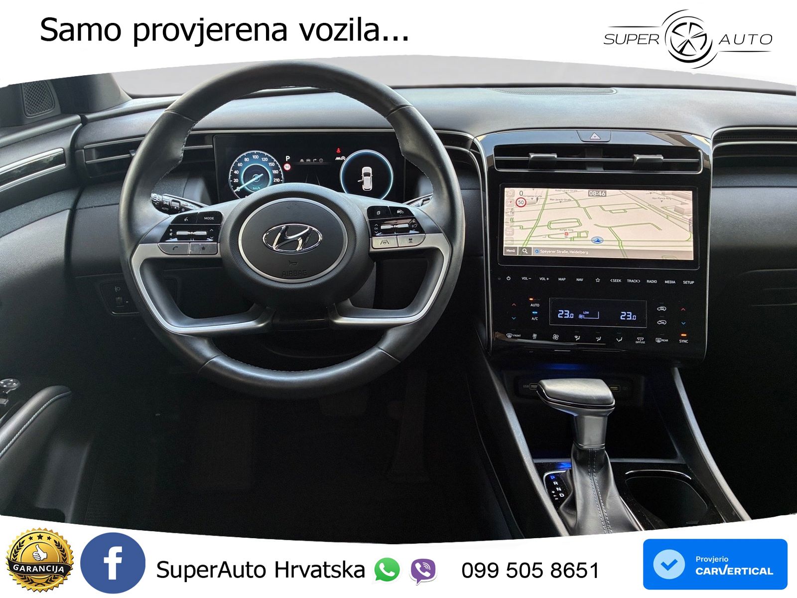 Hyundai Tucson 1.6 T-GDI DCT Edition 30+ 150 KS, LED+ACC+GR SJED+KAM+VIRT