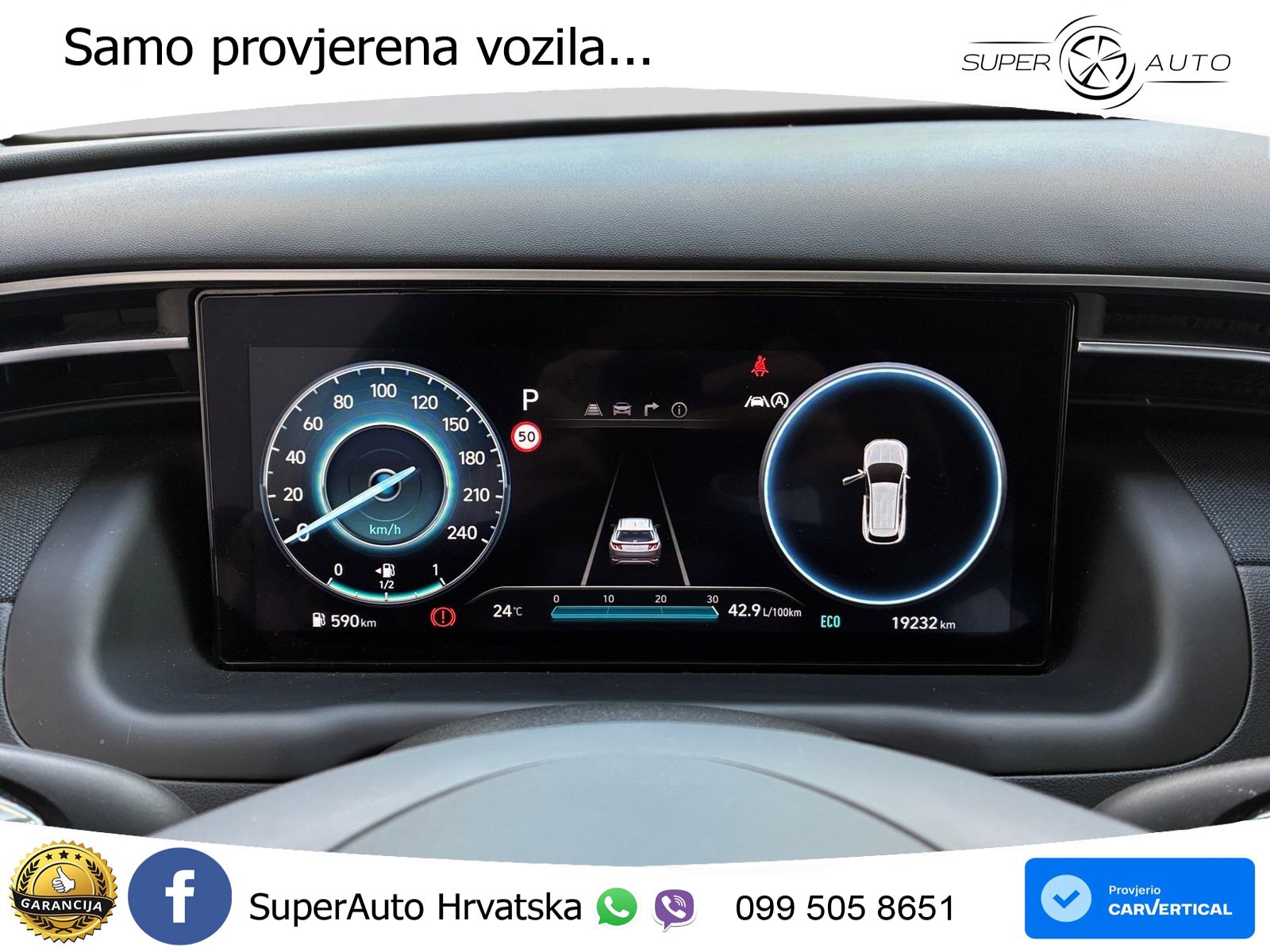 Hyundai Tucson 1.6 T-GDI DCT Edition 30+ 150 KS, LED+ACC+GR SJED+KAM+VIRT