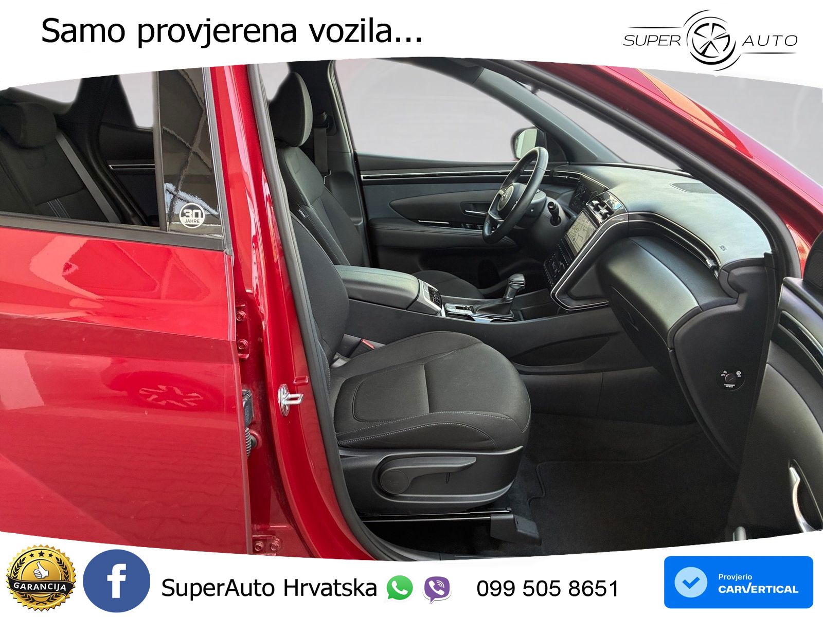 Hyundai Tucson 1.6 T-GDI DCT Edition 30+ 150 KS, LED+ACC+GR SJED+KAM+VIRT