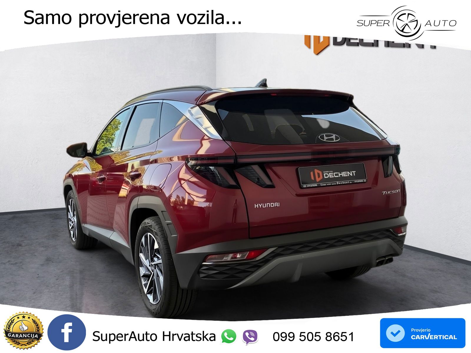 Hyundai Tucson 1.6 T-GDI DCT Edition 30+ 150 KS, LED+ACC+GR SJED+KAM+VIRT