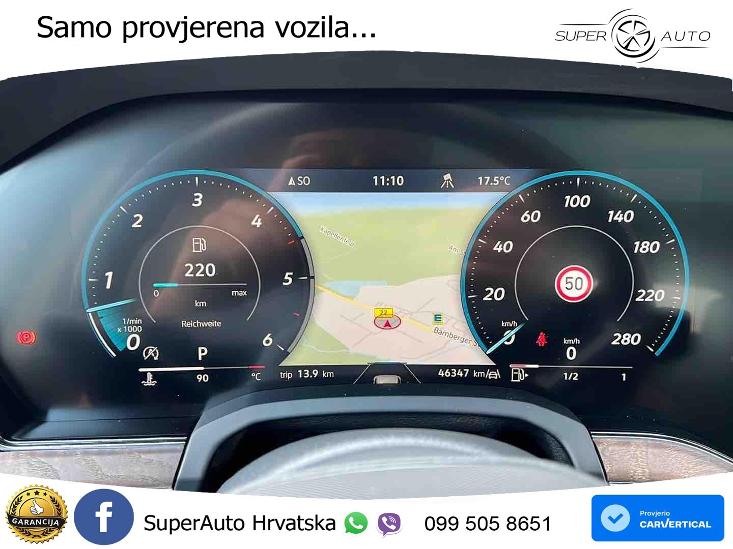 VW Touareg 3.0 TDI V6 4M Aut. Elegance 231 KS, PANO+MATRIX+ACC+GR SJED+KAM+PDC