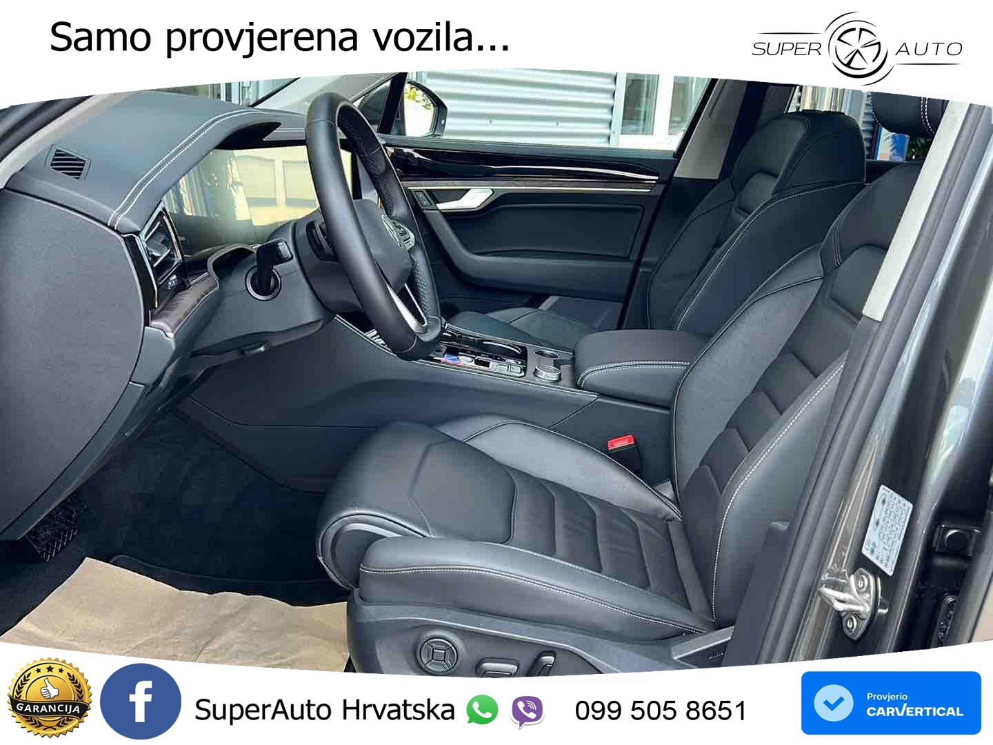 VW Touareg 3.0 TDI V6 4M Aut. Elegance 231 KS, PANO+MATRIX+ACC+GR SJED+KAM+PDC
