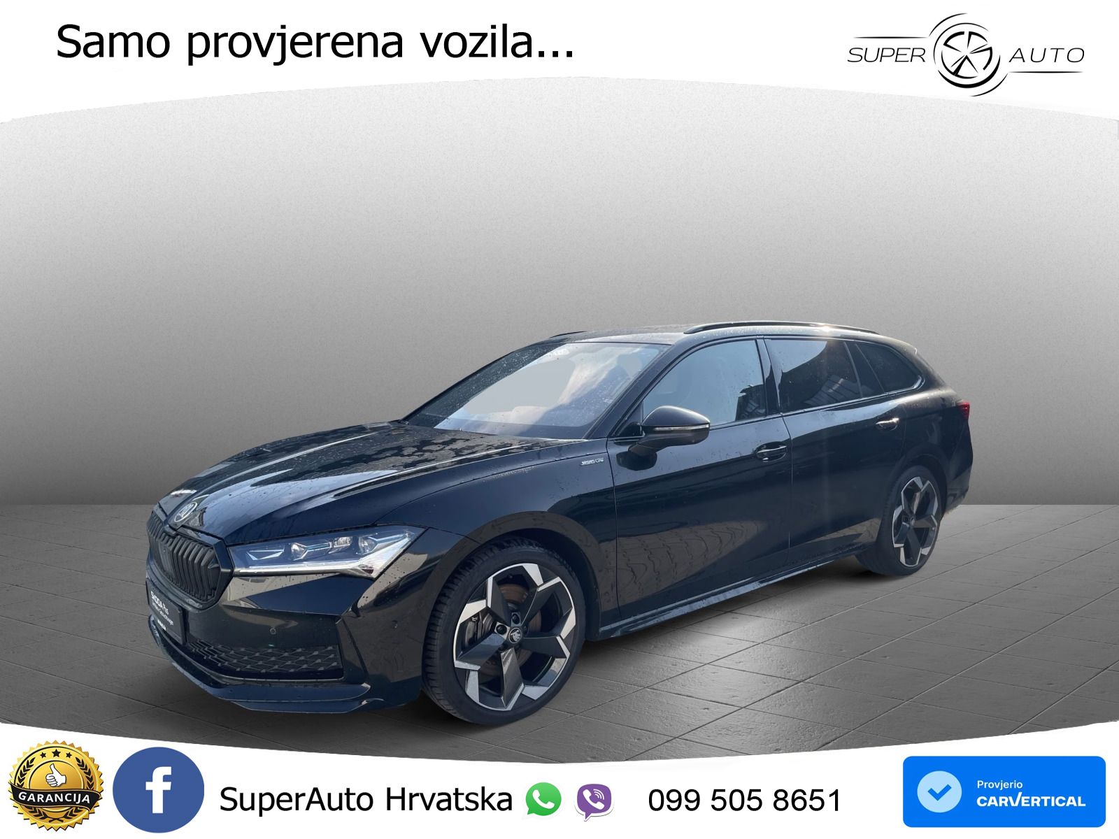 Škoda Superb 2.0 TDI 4x4 Sportline 193 KS, MATRIX+ACC+4xGR SJED+MASAŽA+360+PDC
