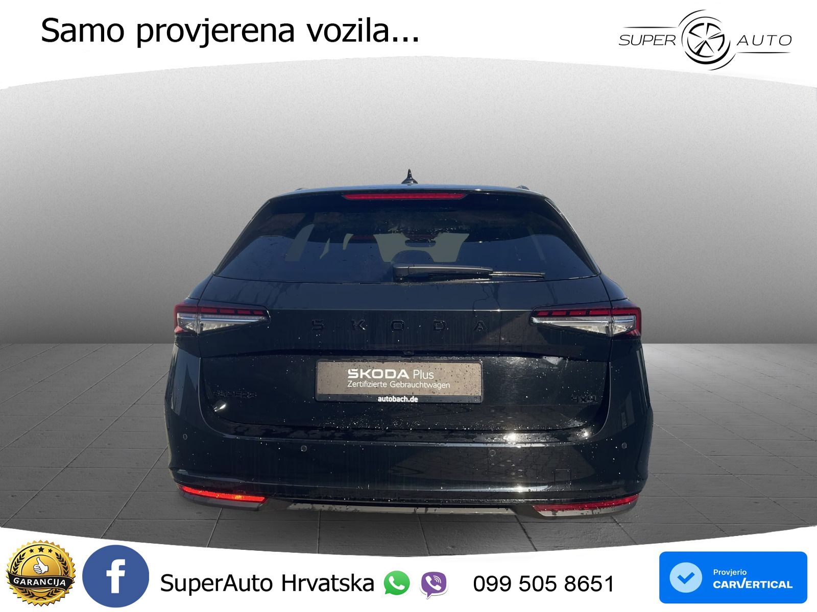 Škoda Superb 2.0 TDI 4x4 Sportline 193 KS, MATRIX+ACC+4xGR SJED+MASAŽA+360+PDC