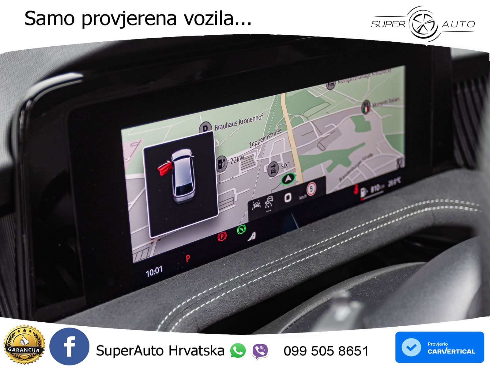 Škoda Superb 2.0 TDI 4x4 Sportline 193 KS, MATRIX+ACC+4xGR SJED+MASAŽA+360+PDC