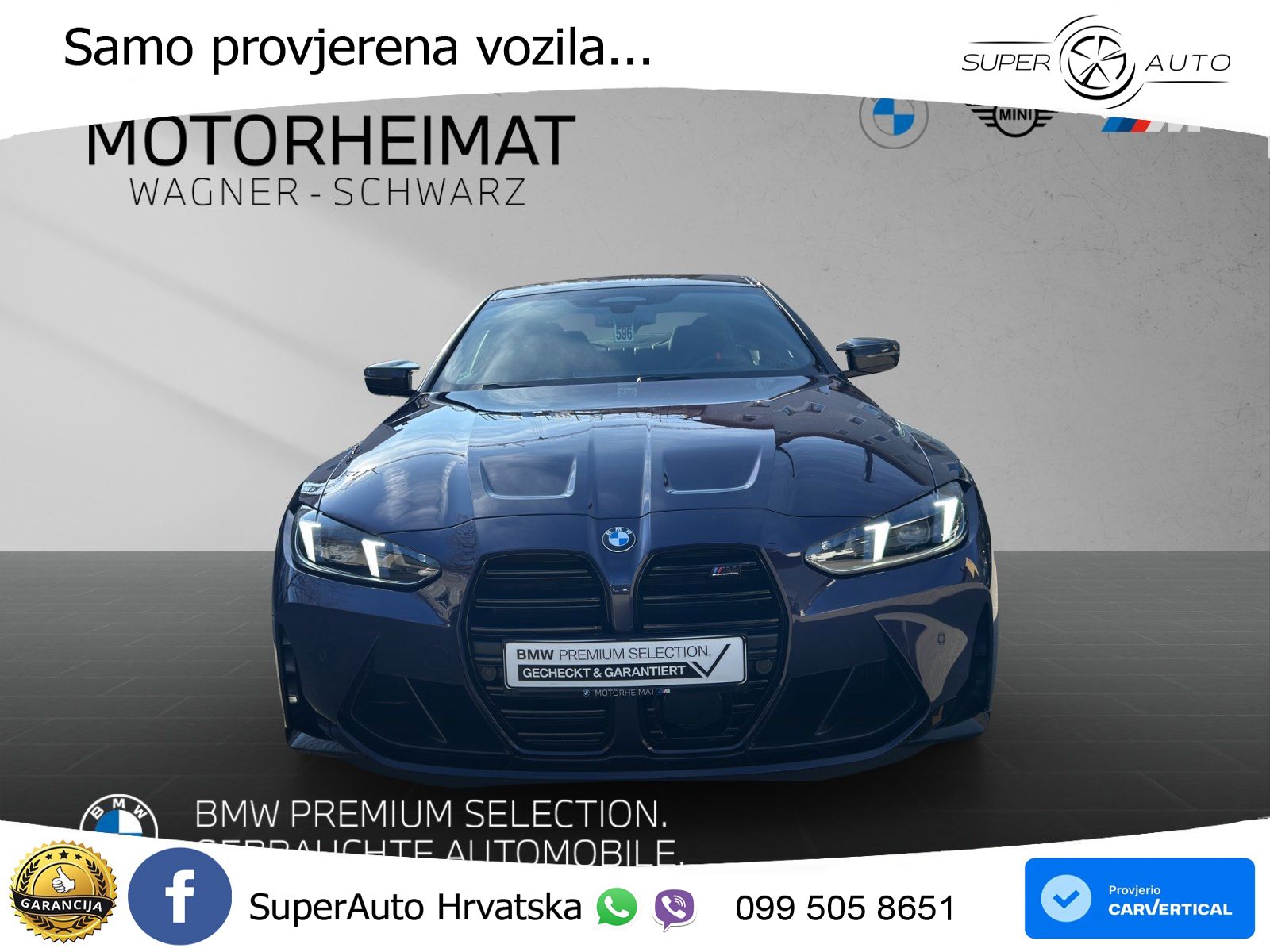 BMW M4 Coupe xDrive Steptronic Comp. 530 KS, LED+ACC+HEAD+GR SJED+KAM+PDC