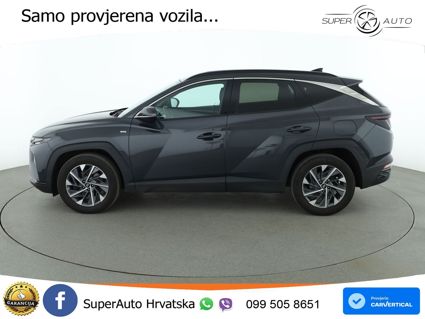Hyundai Tucson 1.6 CRDi DCT Trend 136 KS, LED+ACC+GR SJED+KAM+VIRT