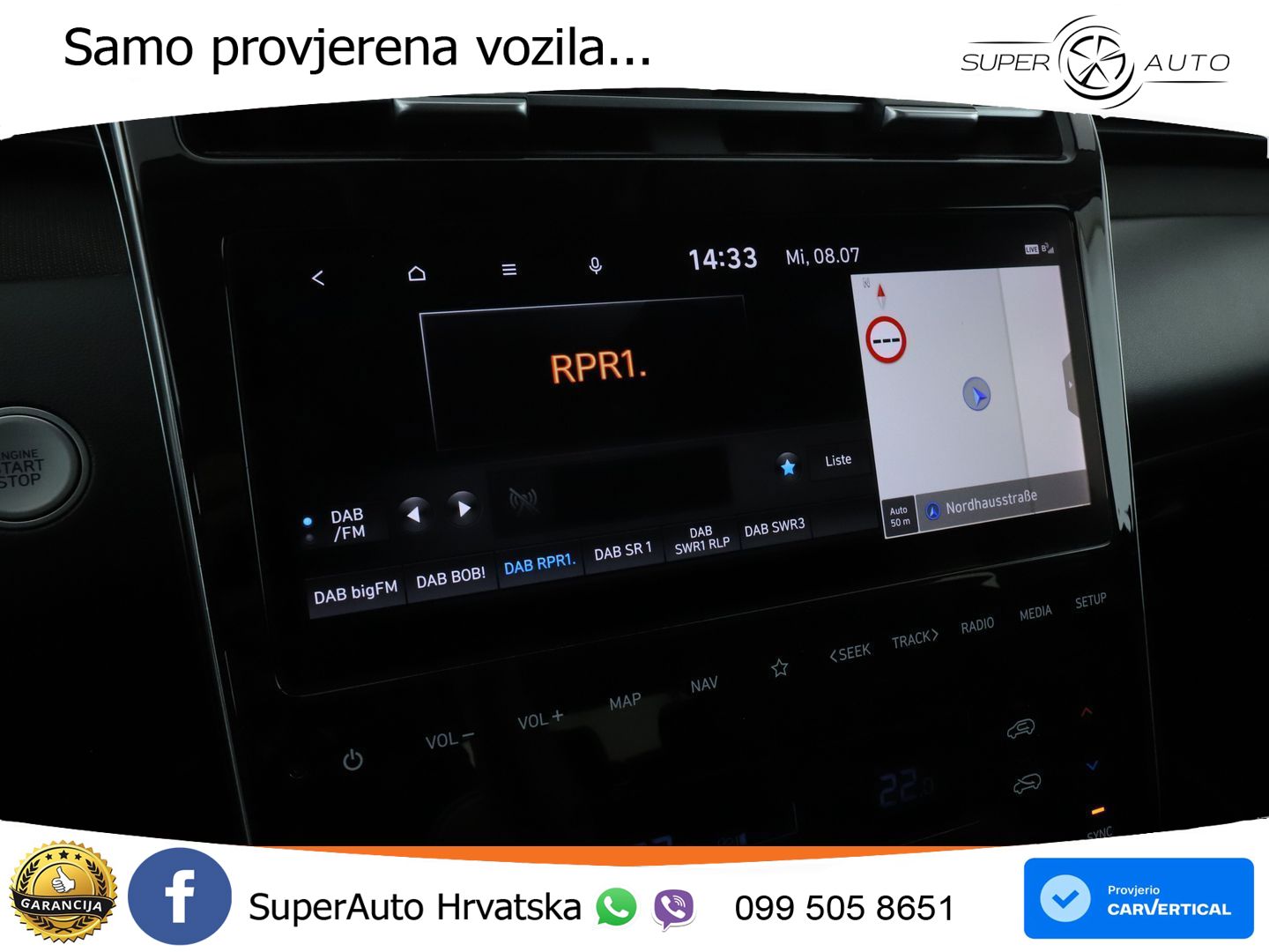 Hyundai Tucson 1.6 CRDi DCT Trend 136 KS, LED+ACC+GR SJED+KAM+VIRT