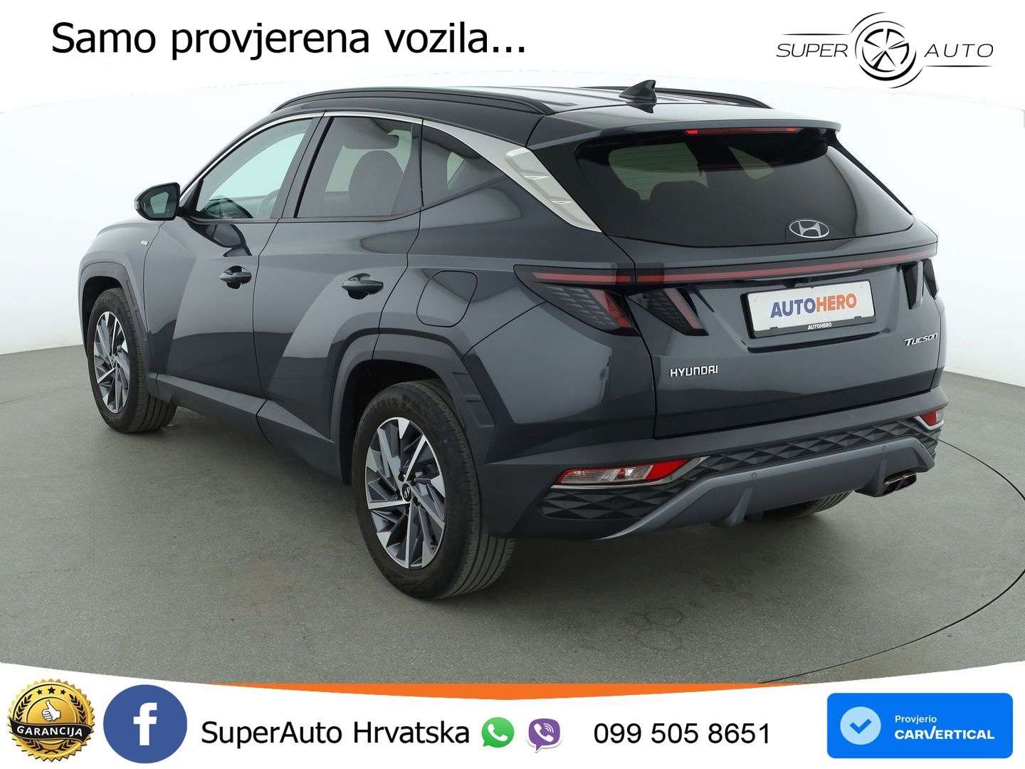 Hyundai Tucson 1.6 CRDi DCT Trend 136 KS, LED+ACC+GR SJED+KAM+VIRT
