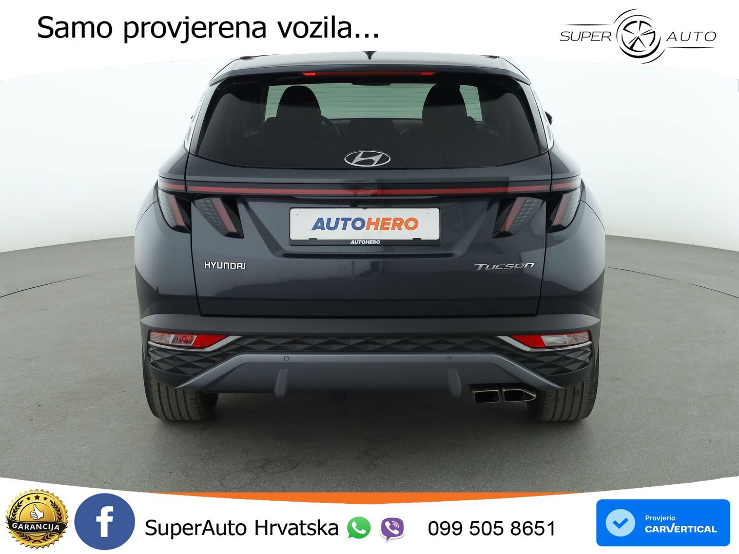 Hyundai Tucson 1.6 CRDi DCT Trend 136 KS, LED+ACC+GR SJED+KAM+VIRT