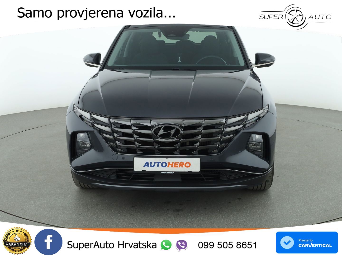 Hyundai Tucson 1.6 CRDi DCT Trend 136 KS, LED+ACC+GR SJED+KAM+VIRT