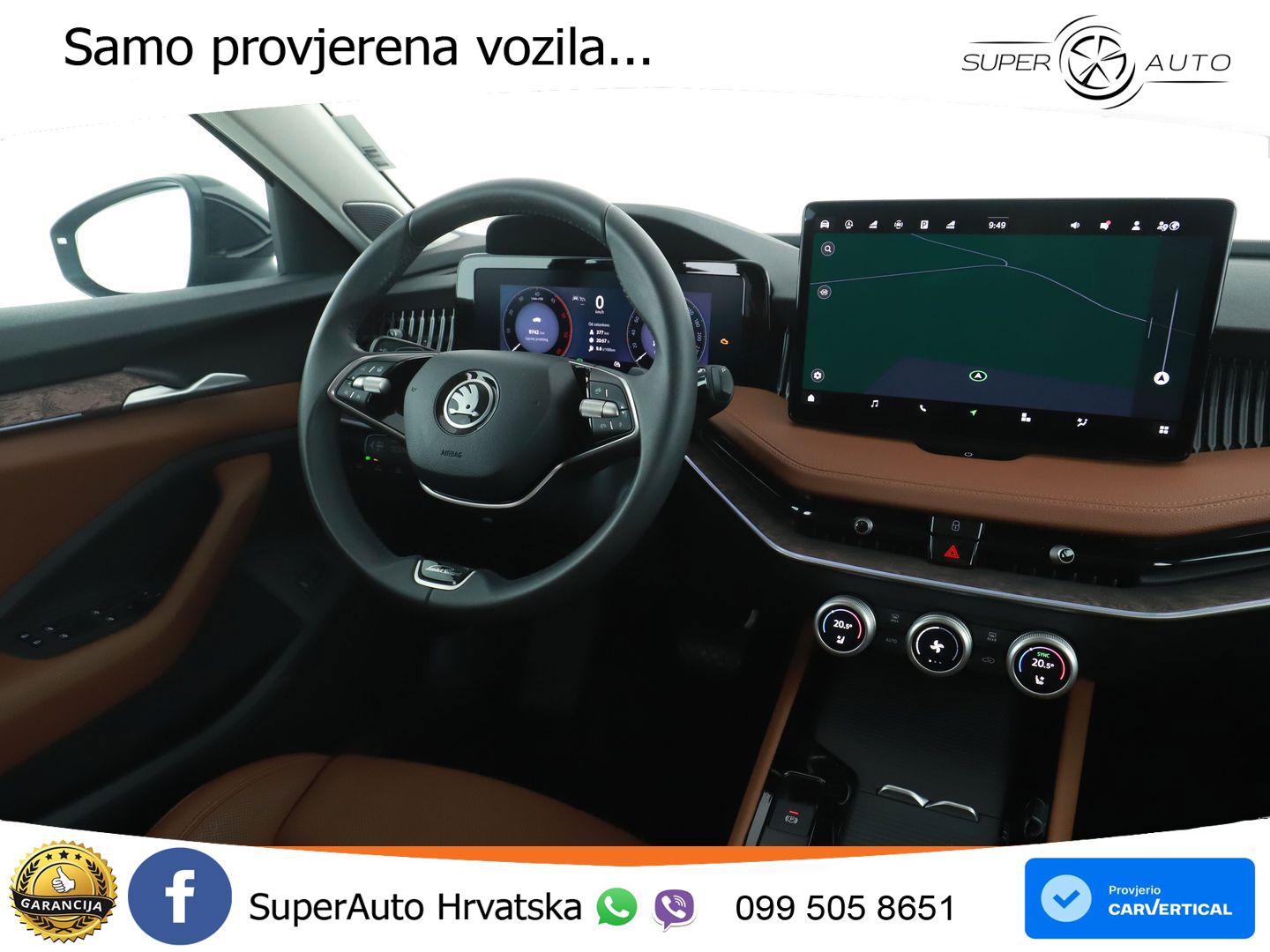Škoda Superb Combi 2.0 TDI 4x4 L&K 193 KS, MATRIX+ACC+GR SJED+MASAŽA+KAM+PDC