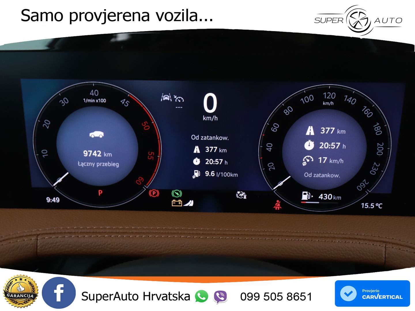 Škoda Superb Combi 2.0 TDI 4x4 L&K 193 KS, MATRIX+ACC+GR SJED+MASAŽA+KAM+PDC