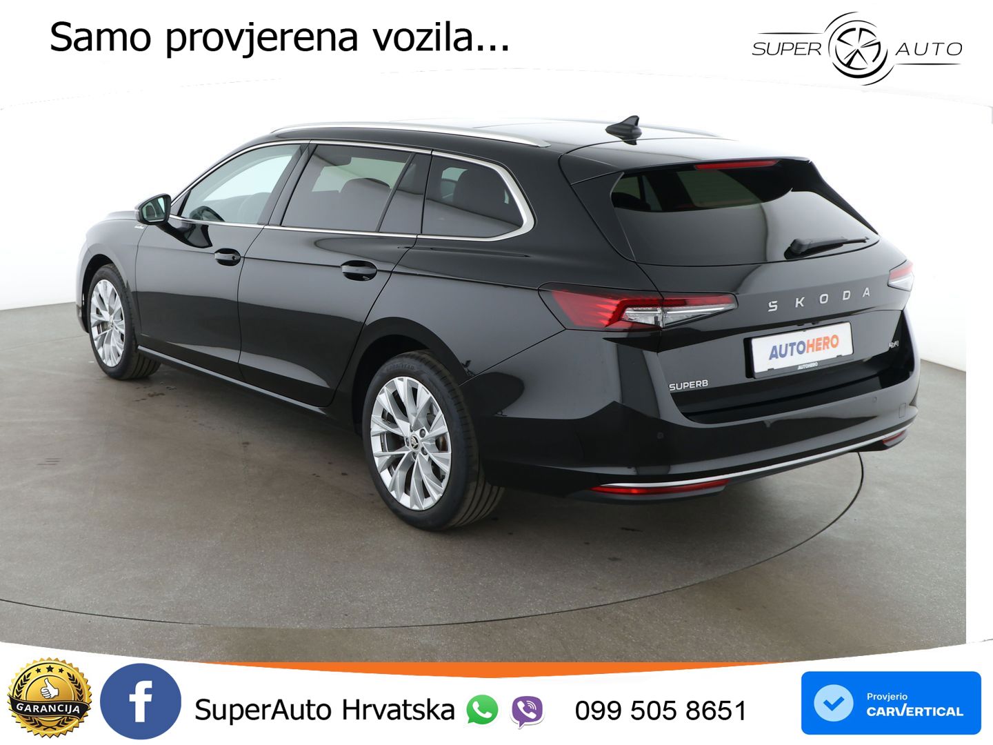 Škoda Superb Combi 2.0 TDI 4x4 L&K 193 KS, MATRIX+ACC+GR SJED+MASAŽA+KAM+PDC