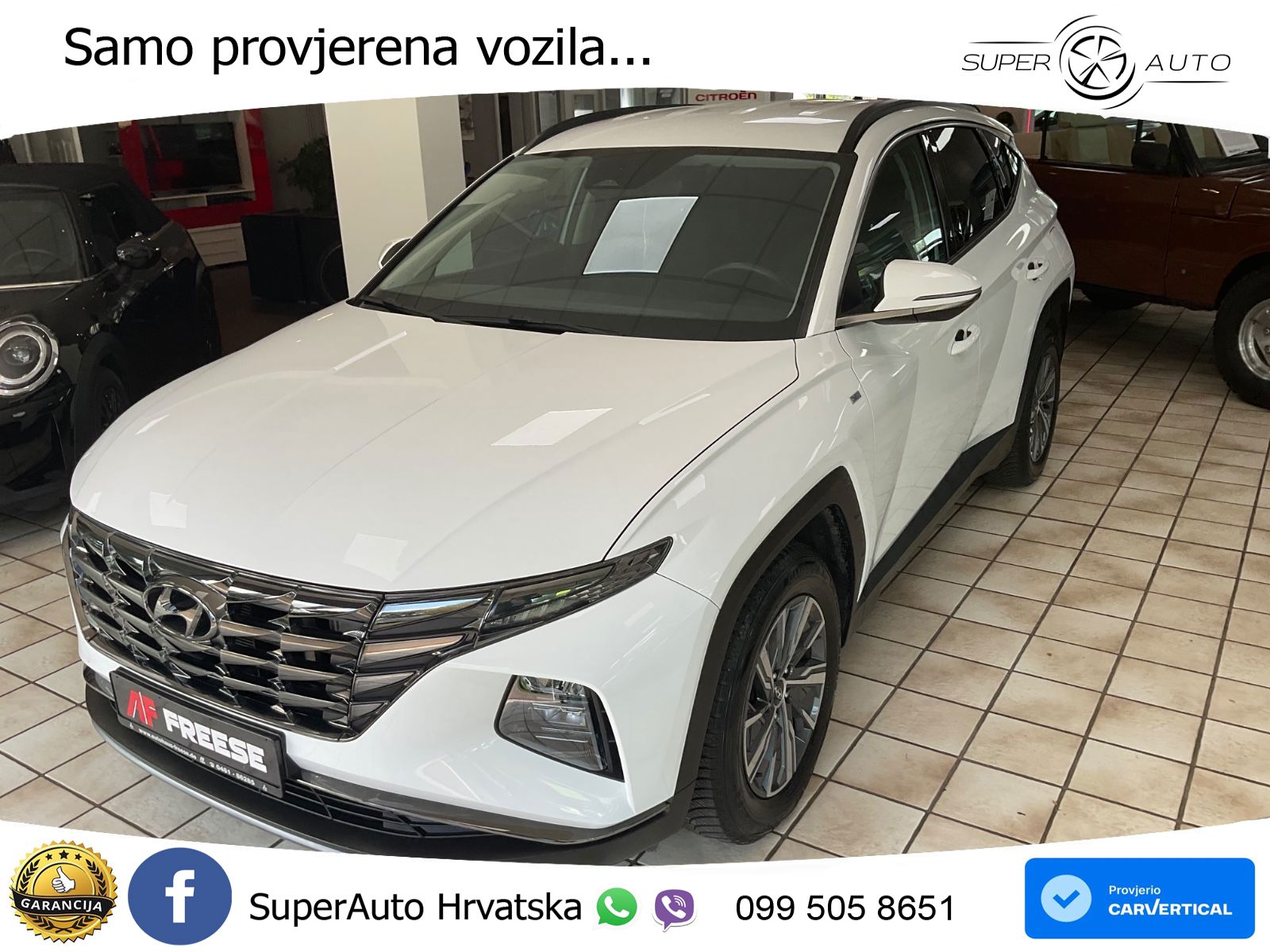 Hyundai Tucson 1.6 T-GDI DCT Select 150 KS, LED+ASIST+GR SJED+KAM