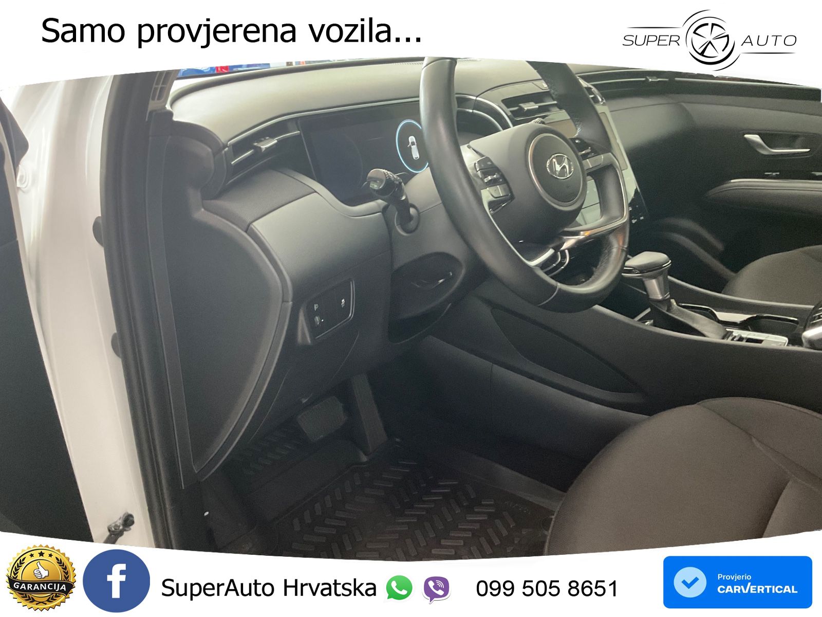 Hyundai Tucson 1.6 T-GDI DCT Select 150 KS, LED+ASIST+GR SJED+KAM