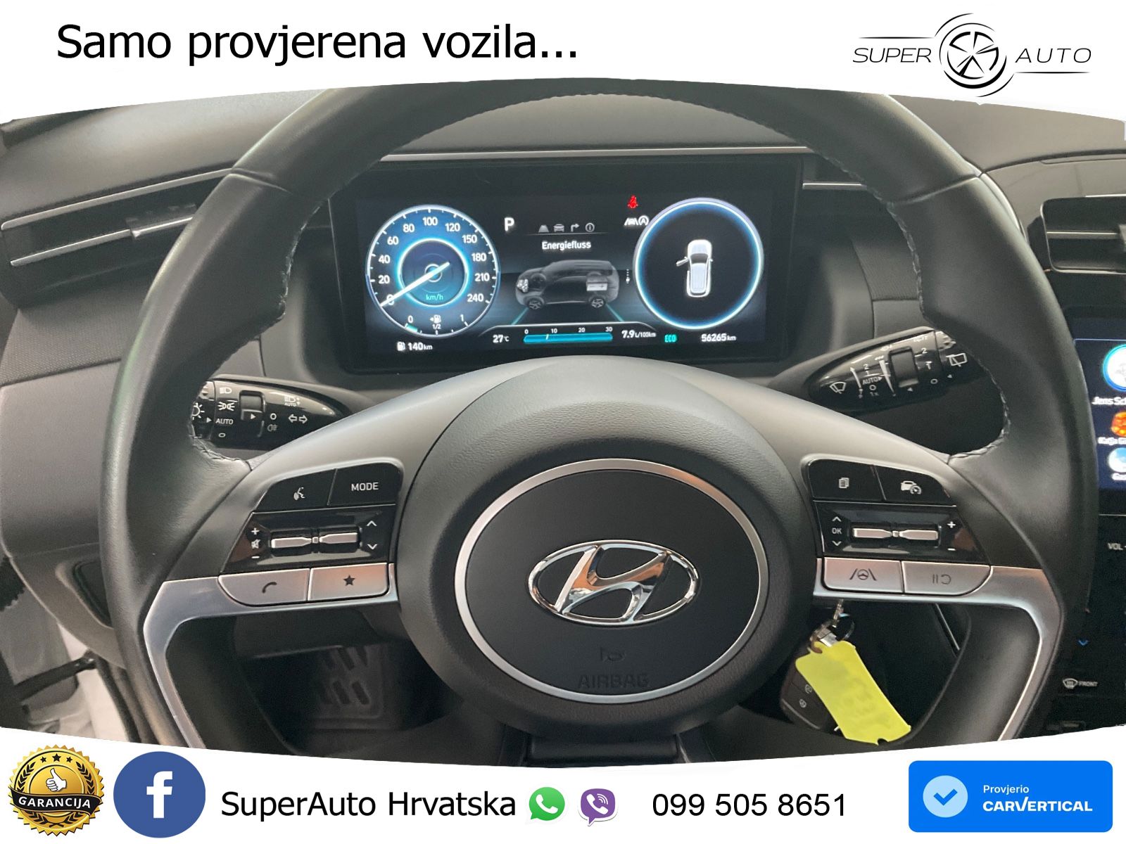 Hyundai Tucson 1.6 T-GDI DCT Select 150 KS, LED+ASIST+GR SJED+KAM